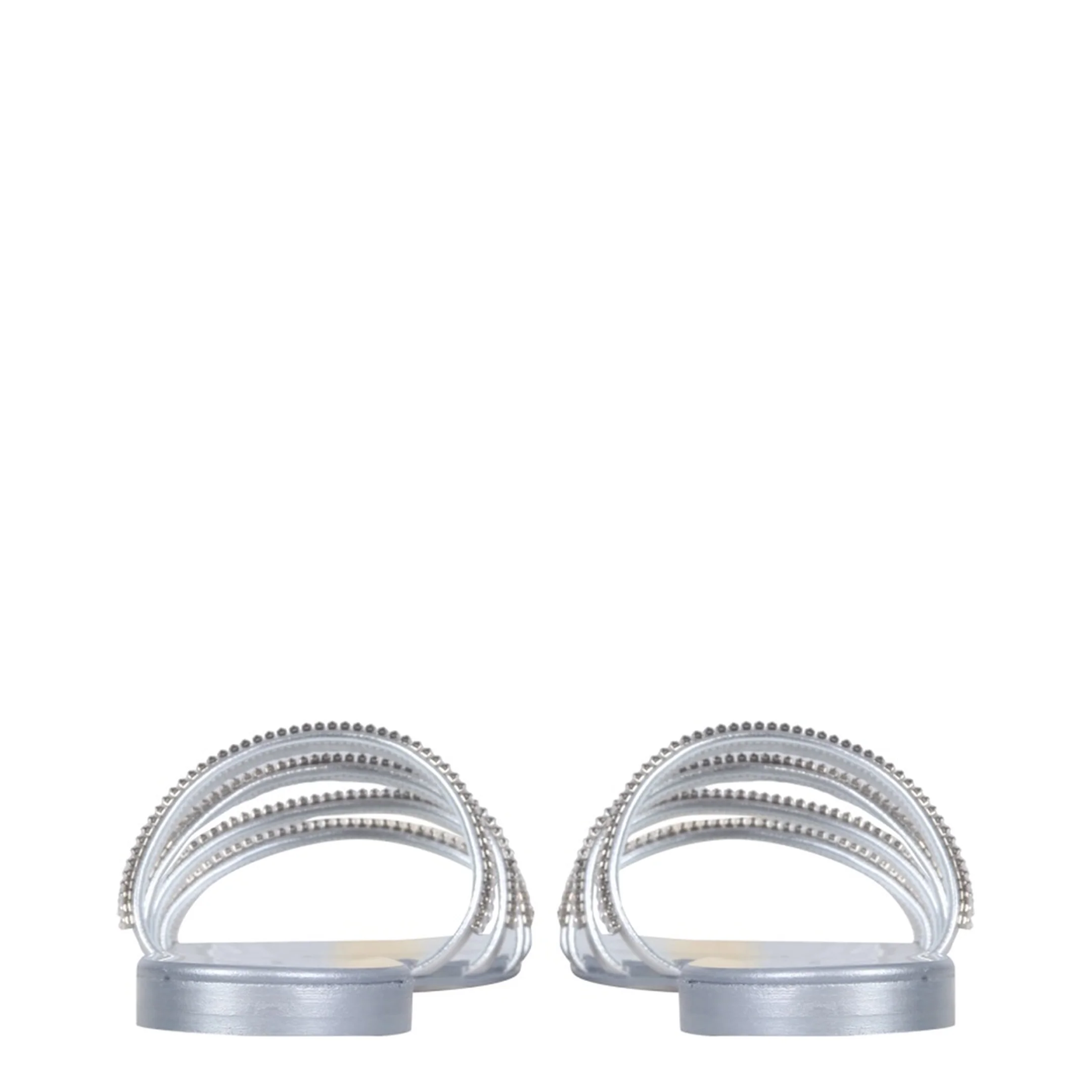 Flat Crystal Sandals - Image 3
