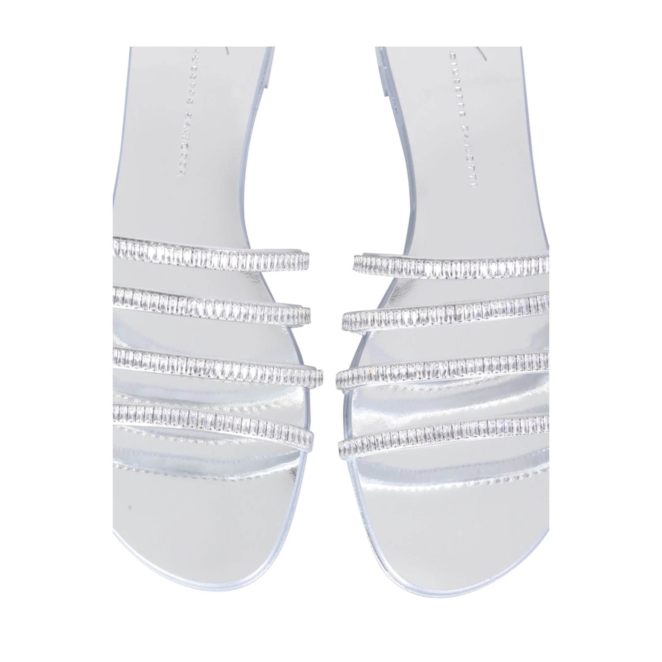 Flat Crystal Sandals - Image 4