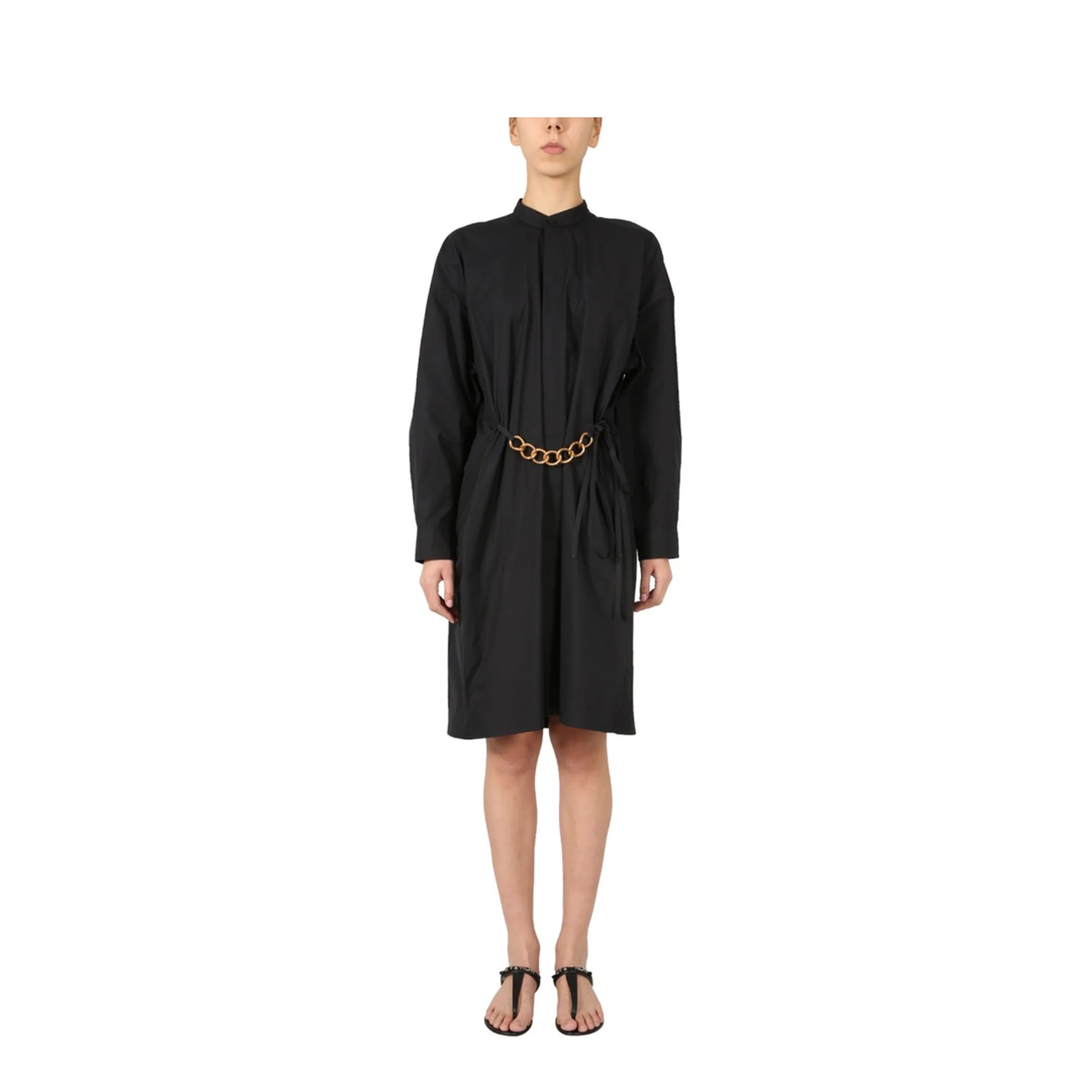 Chemisier with Chain Belt - Image 2