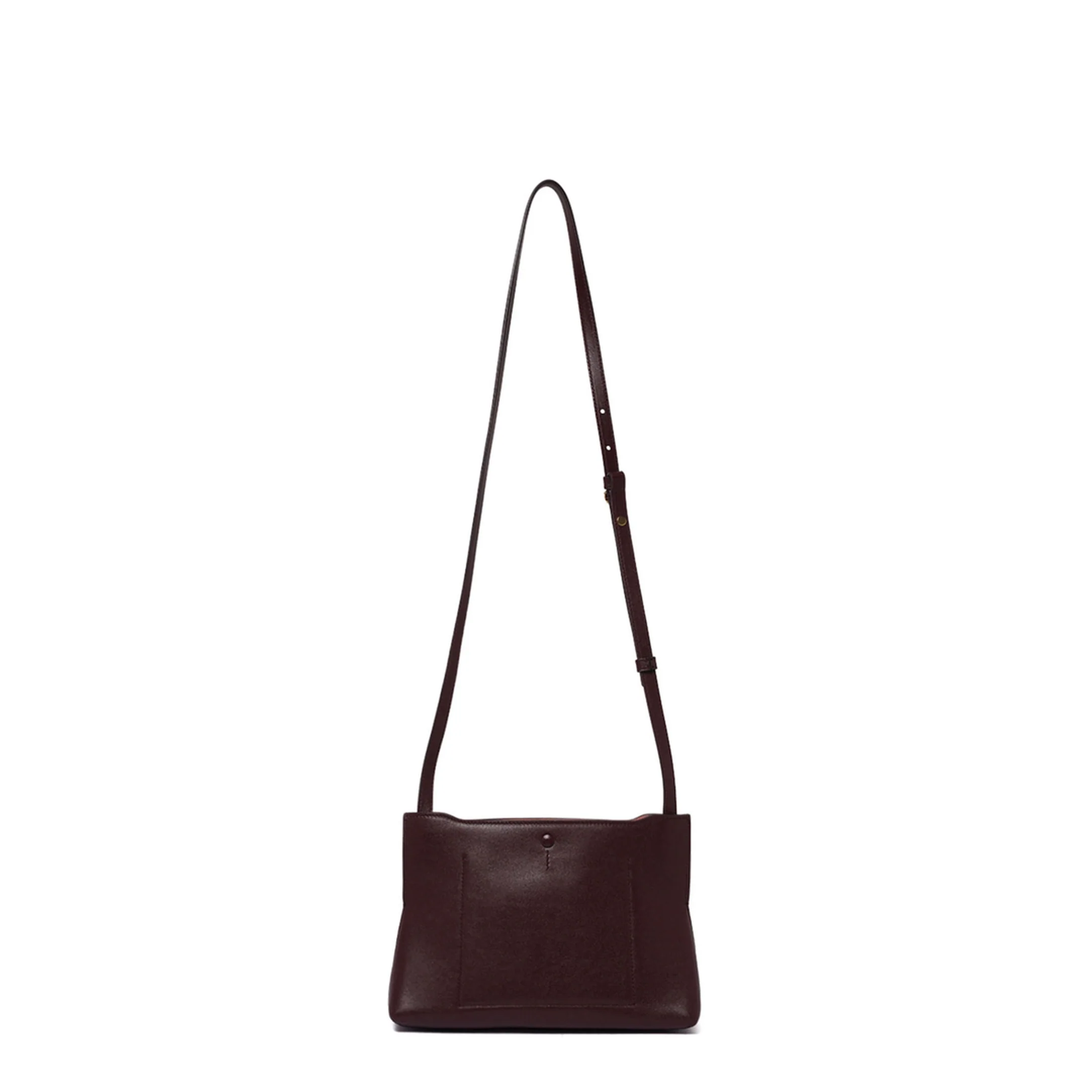Day Flat Pochette Bag in Burgundy - Image 2