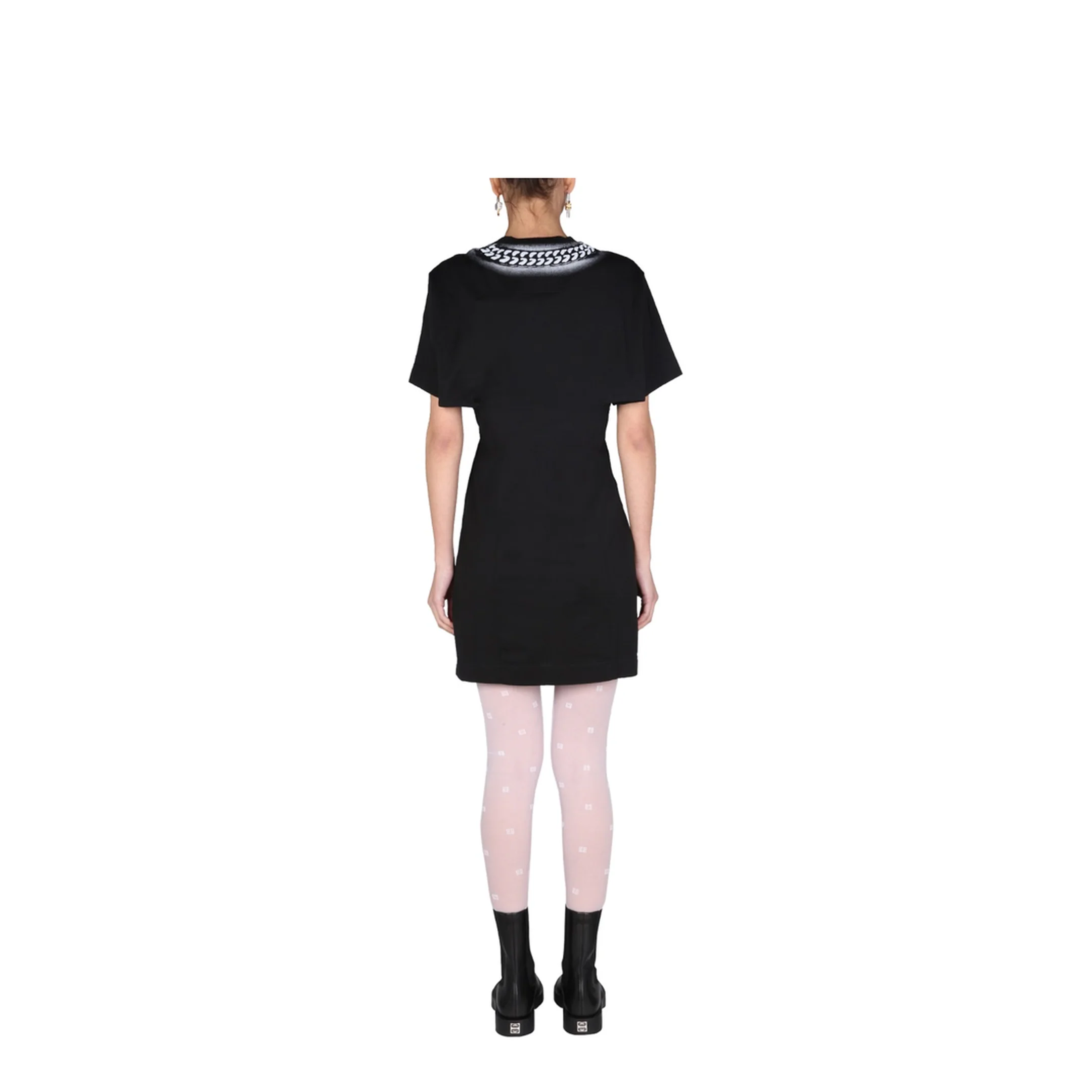 Dress with 3D Chain Print - Image 4