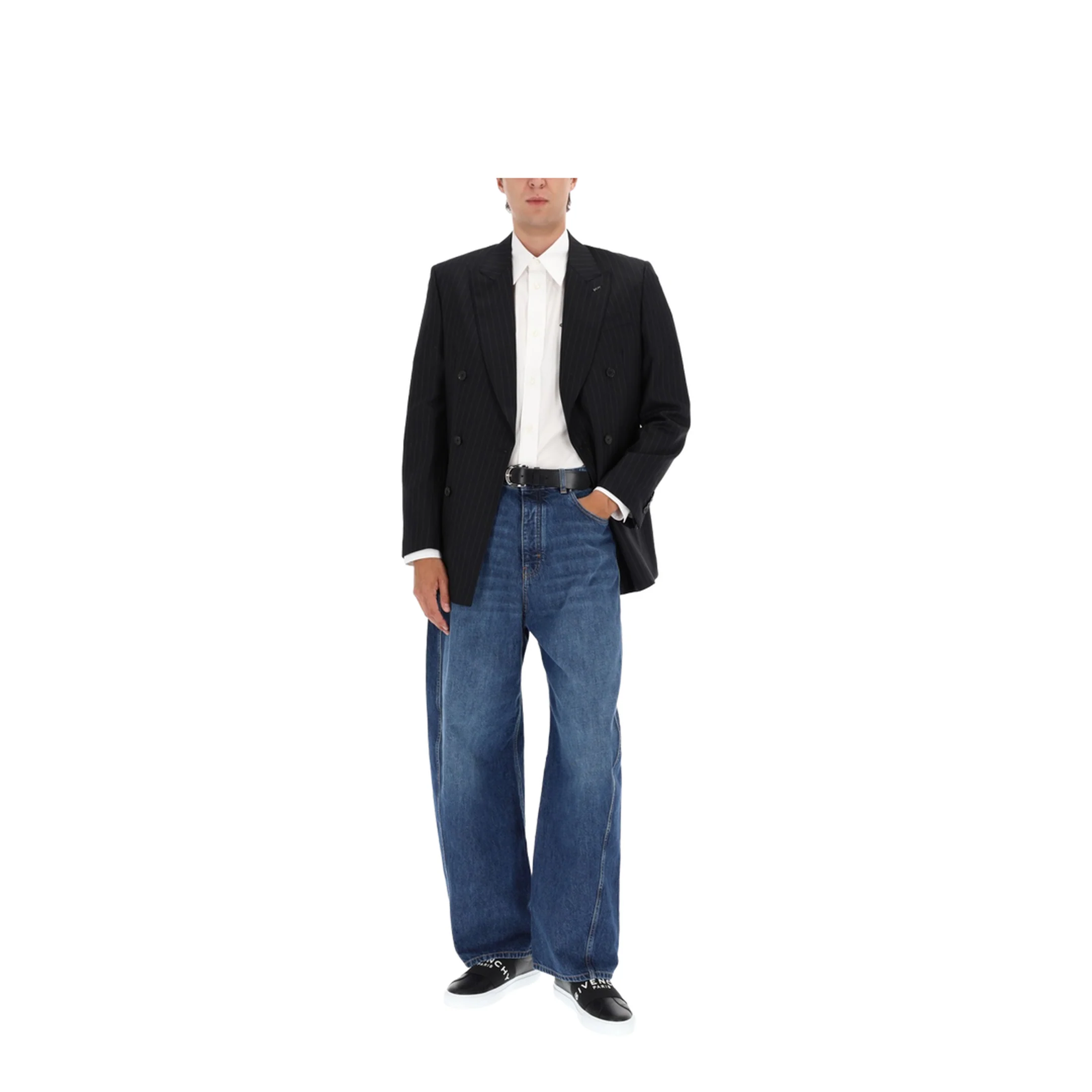 Fitted Striped Jacket - Image 2