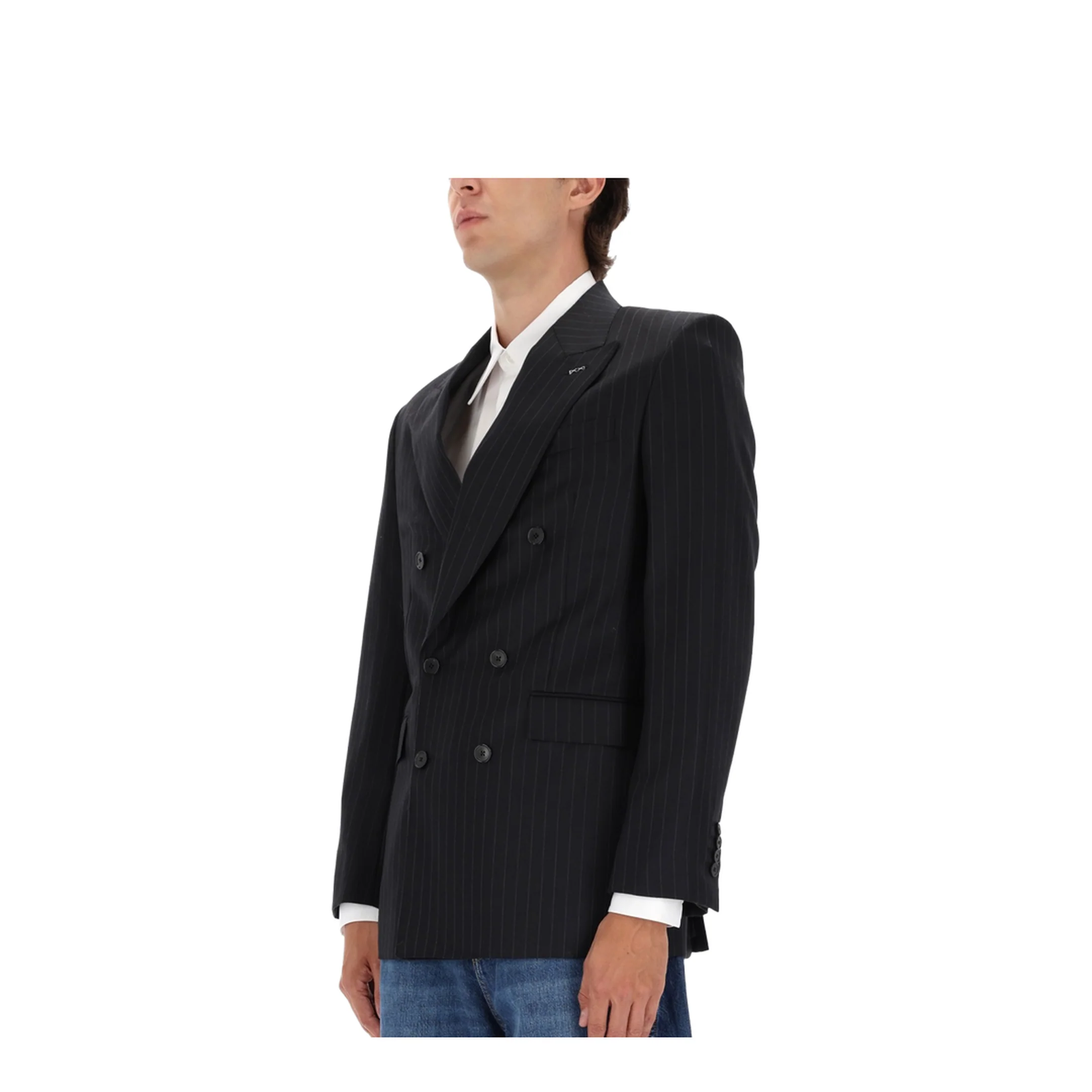 Fitted Striped Jacket - Image 4