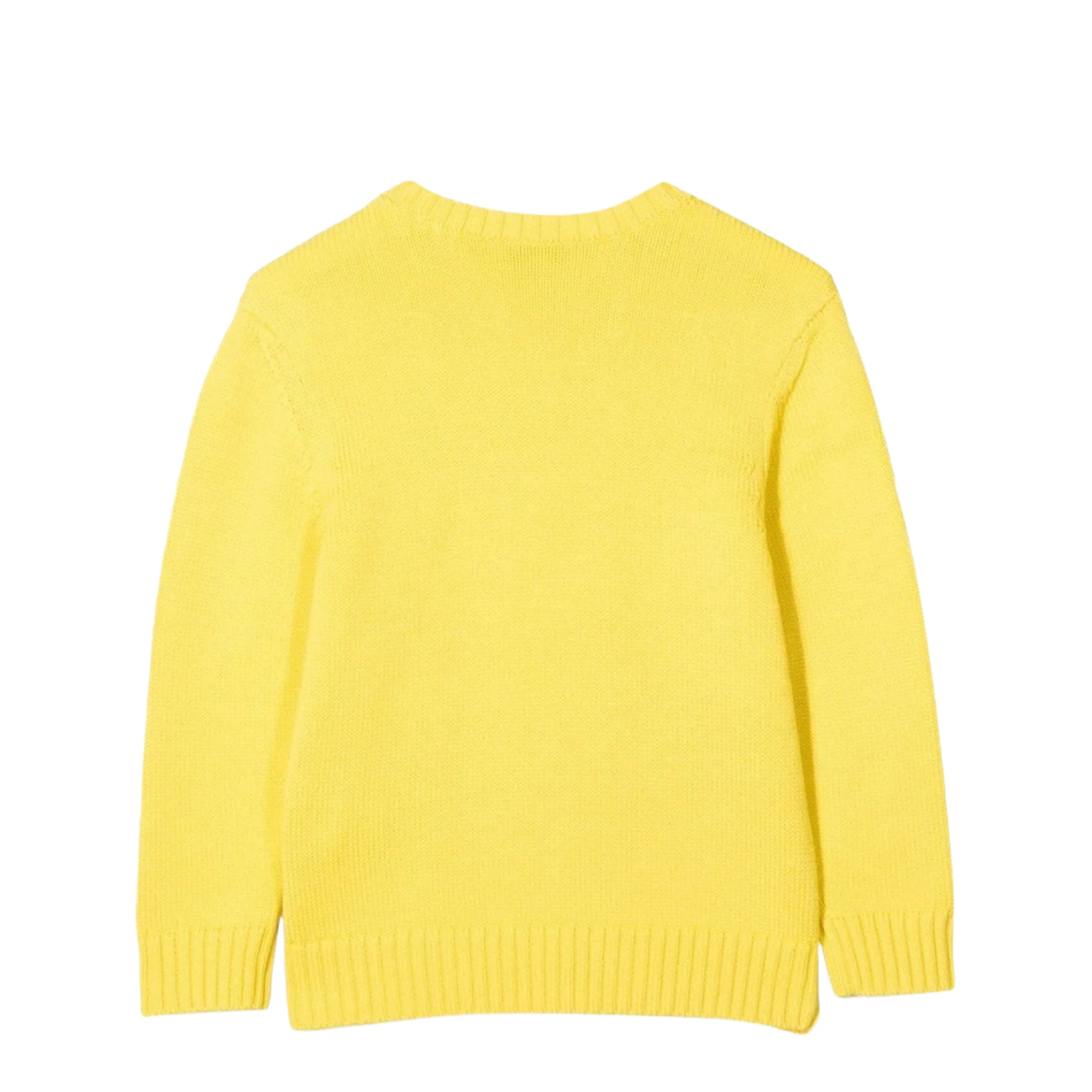 Knitted Jumper Jacquard Logo - Image 2