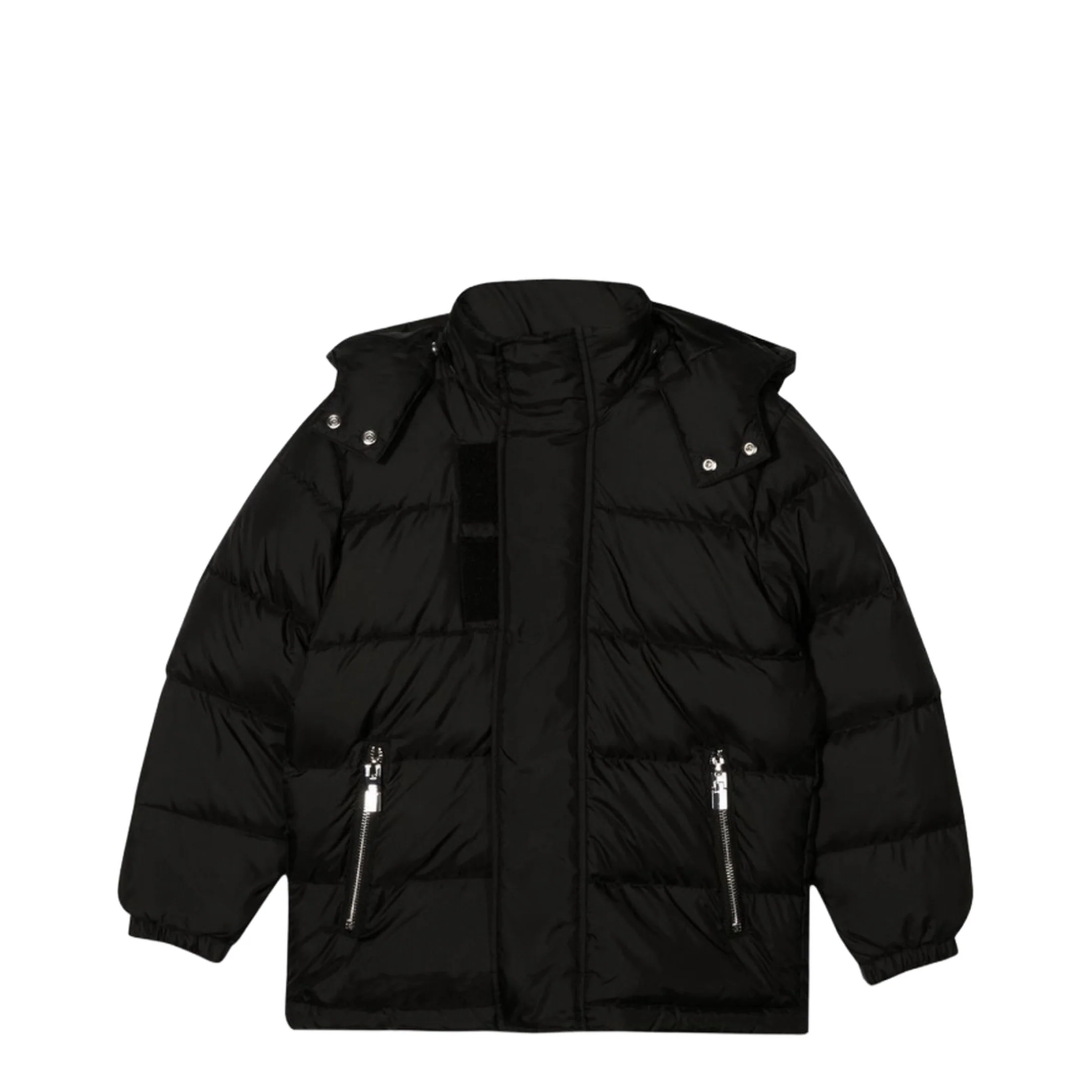 Long Down Jacket With Hood