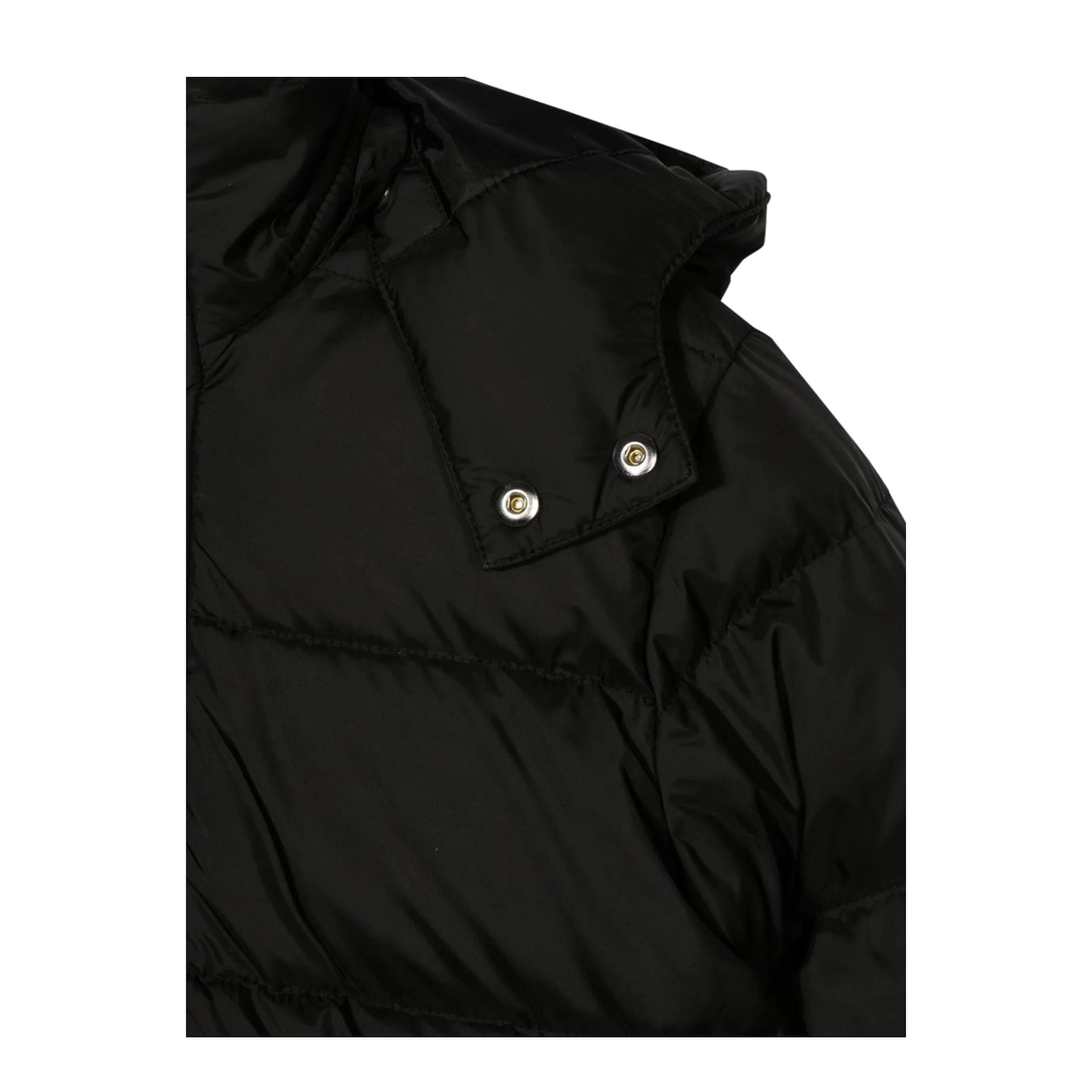 Long Down Jacket With Hood - Image 3
