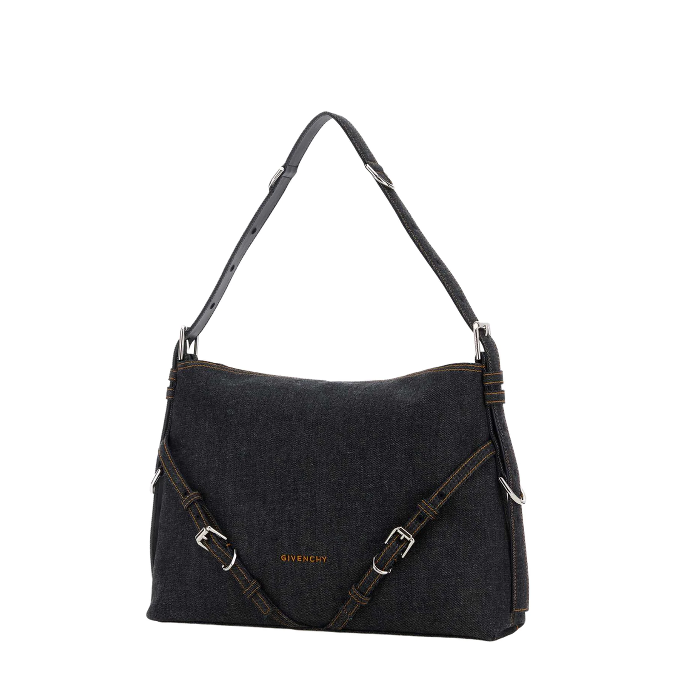Voyou Medium Hand Bag Denim - Image 2