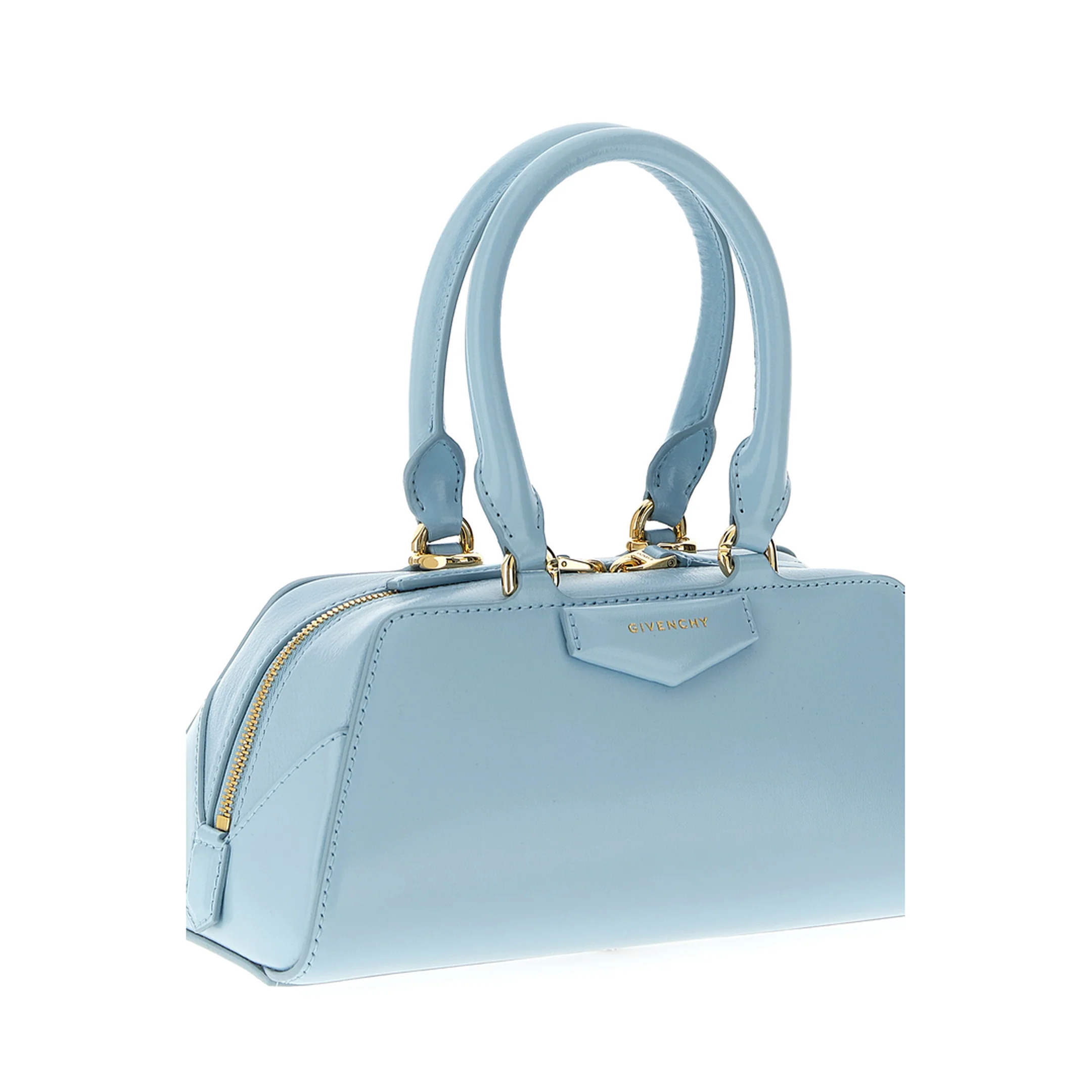 Mini Antigona East-West Bag in Box Leather - Image 5