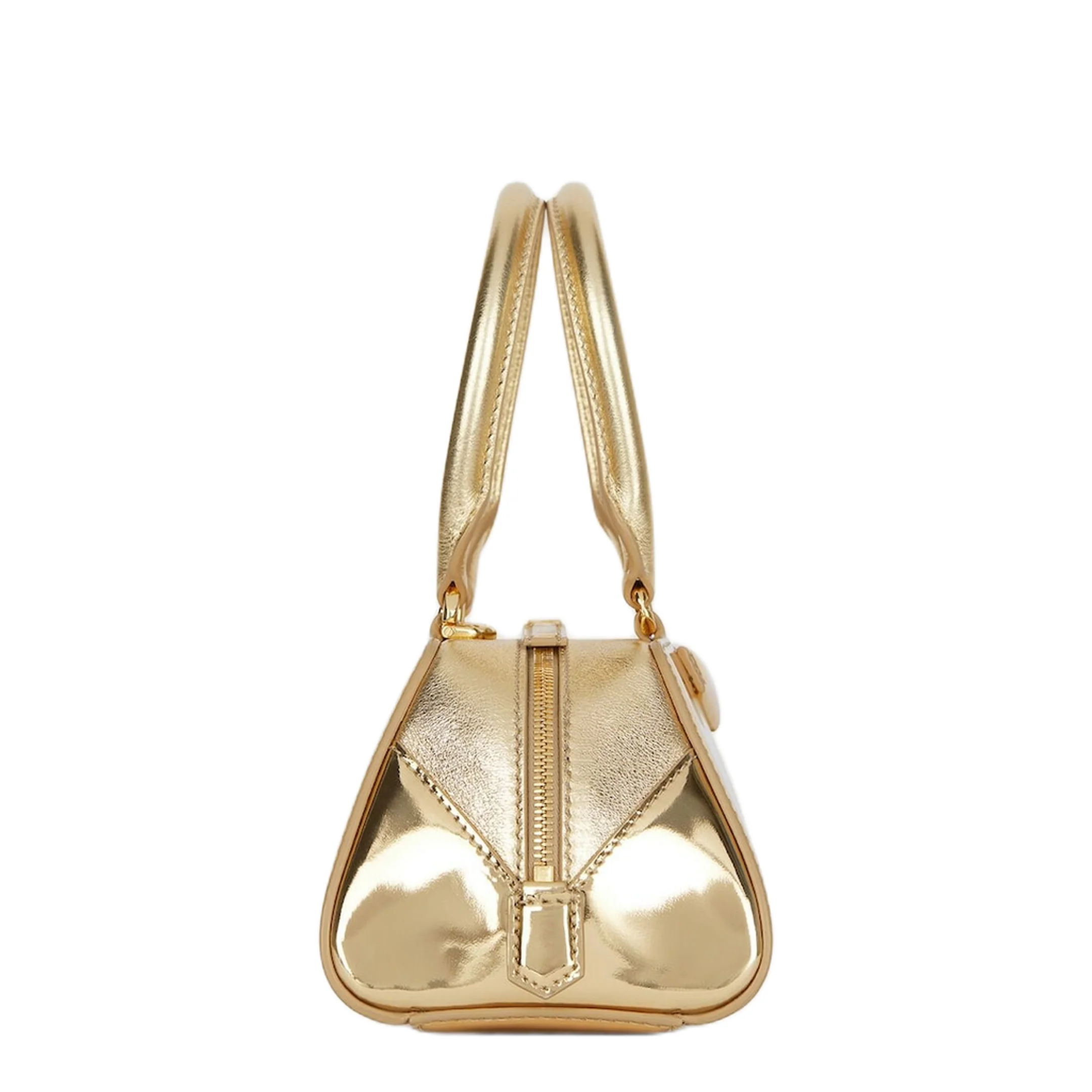 Mini Antigona East-West Bag in Laminated Leather - Image 2