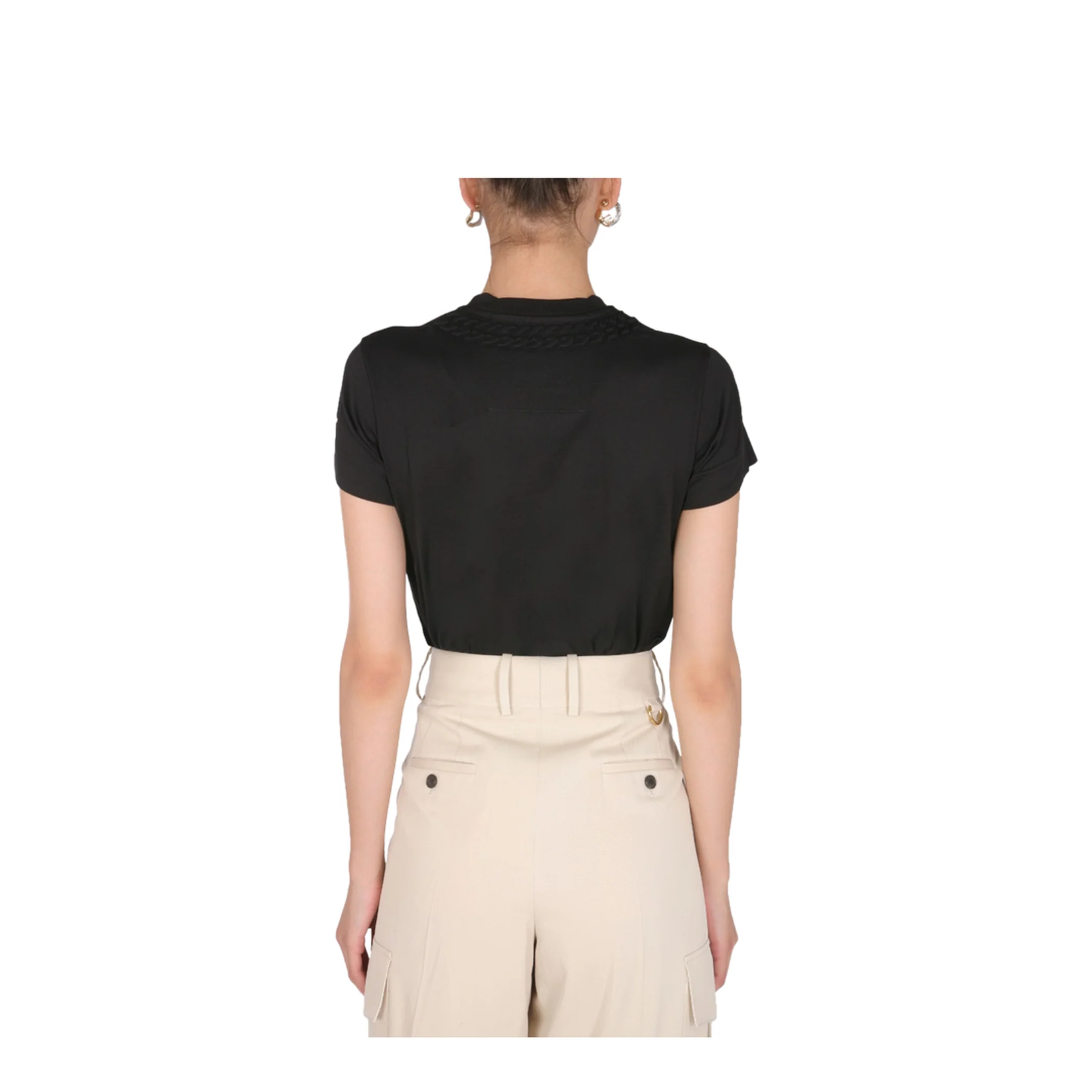 T-Shirt with Chain Motif - Image 4