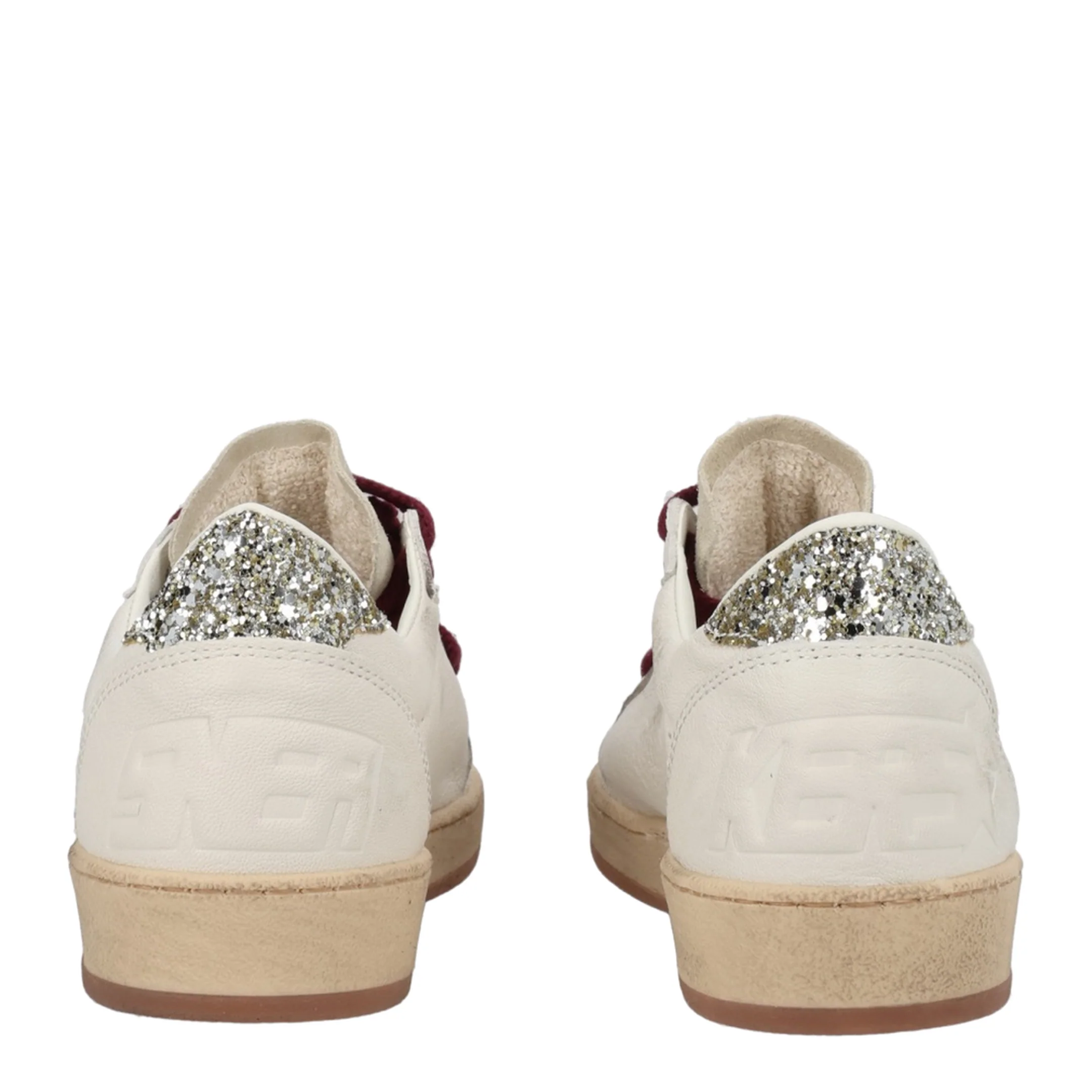Ballstar Nappa Upper Toe and Spur Suede Tongue Horsy Star Glitter Heel - Image 4