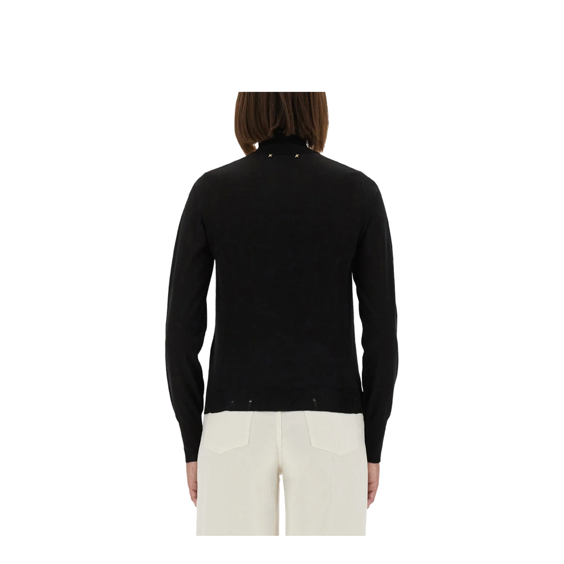 Worn Effect Wool Sweater - Image 3