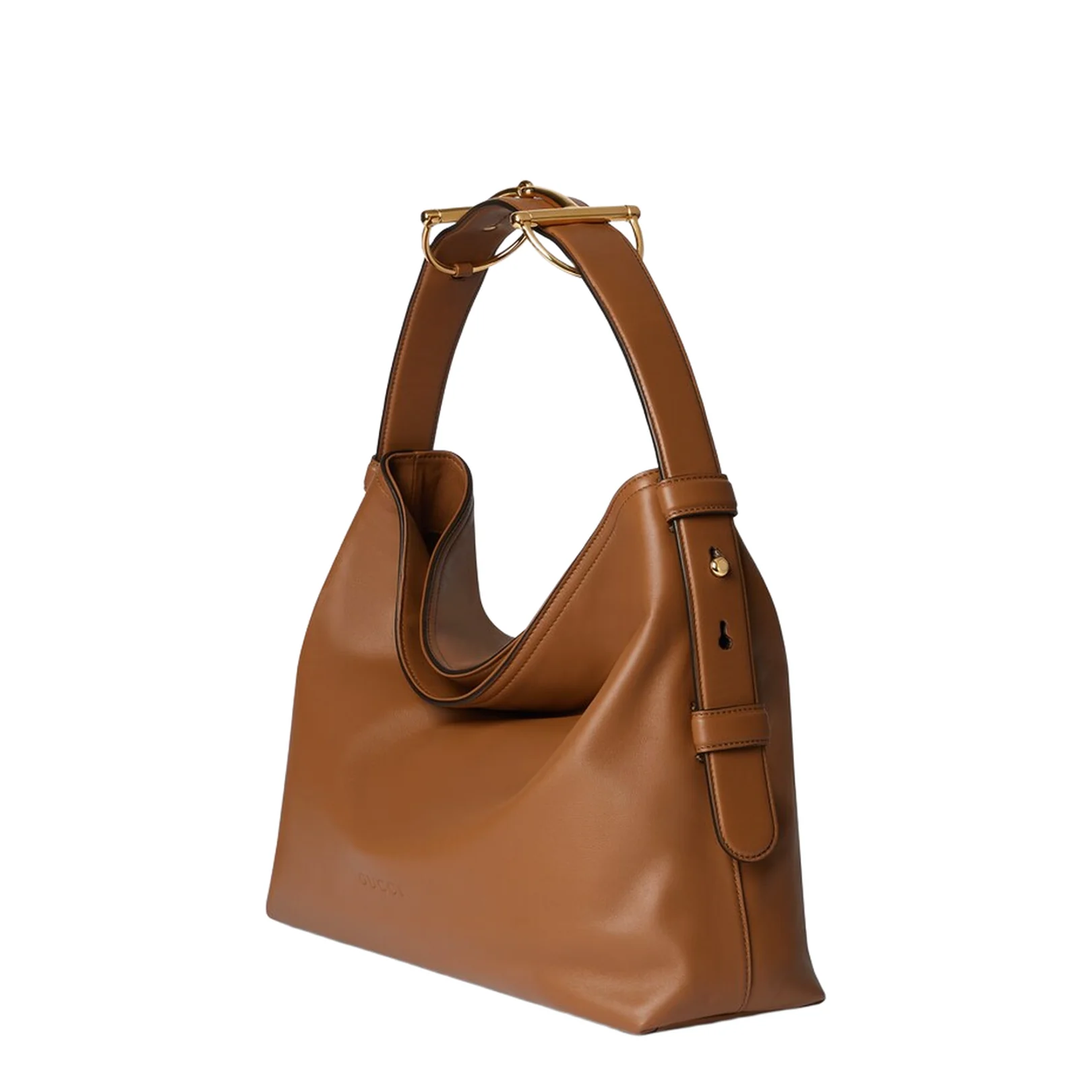 Beatrix Medium Leather Shoulder Bag - Brown - Image 2