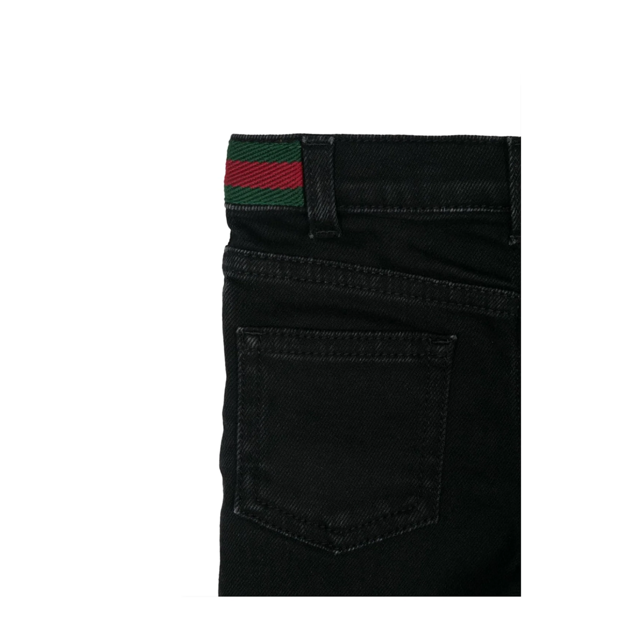 Black Denim Pants - Image 3