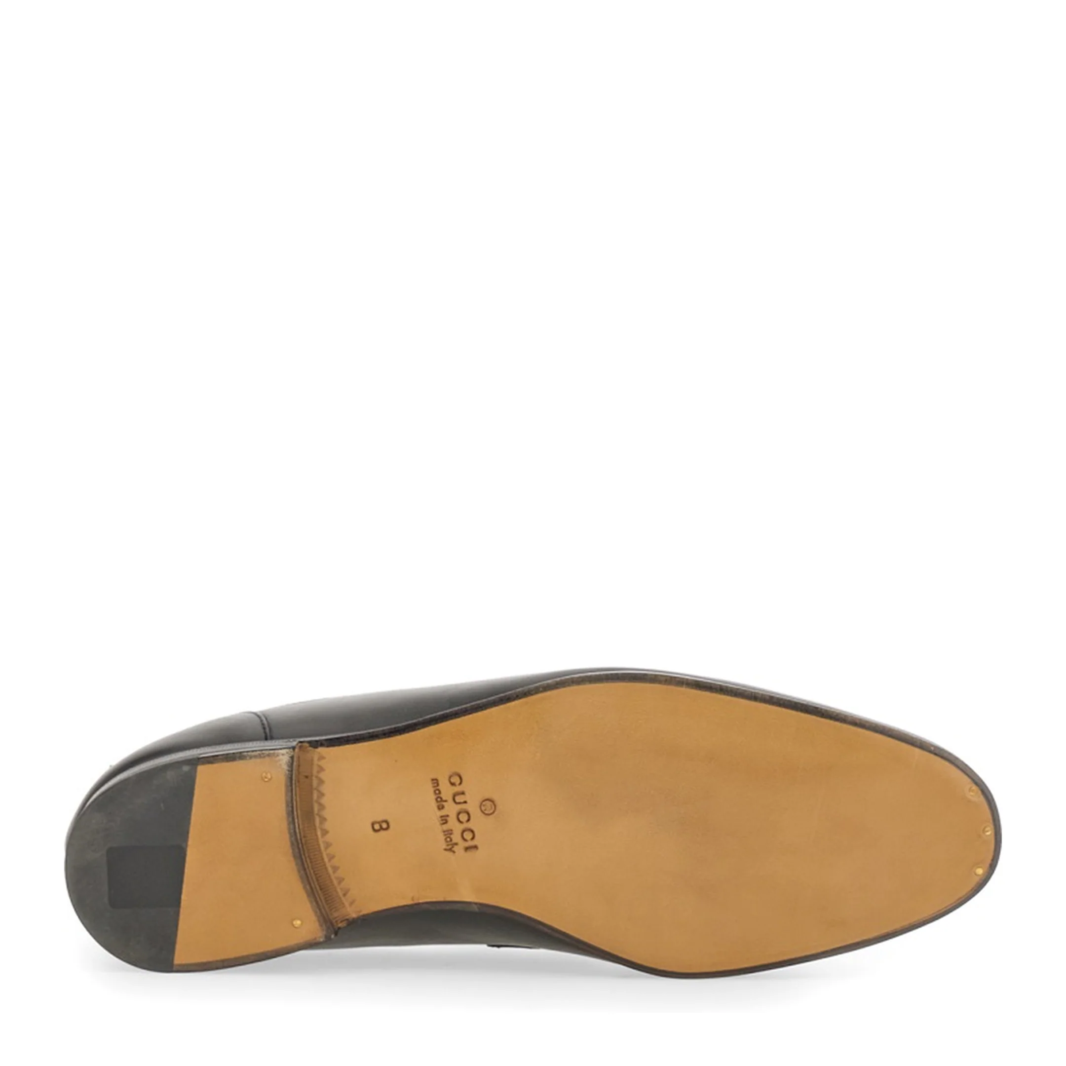 Black Leather Jordaan Loafer - Image 2