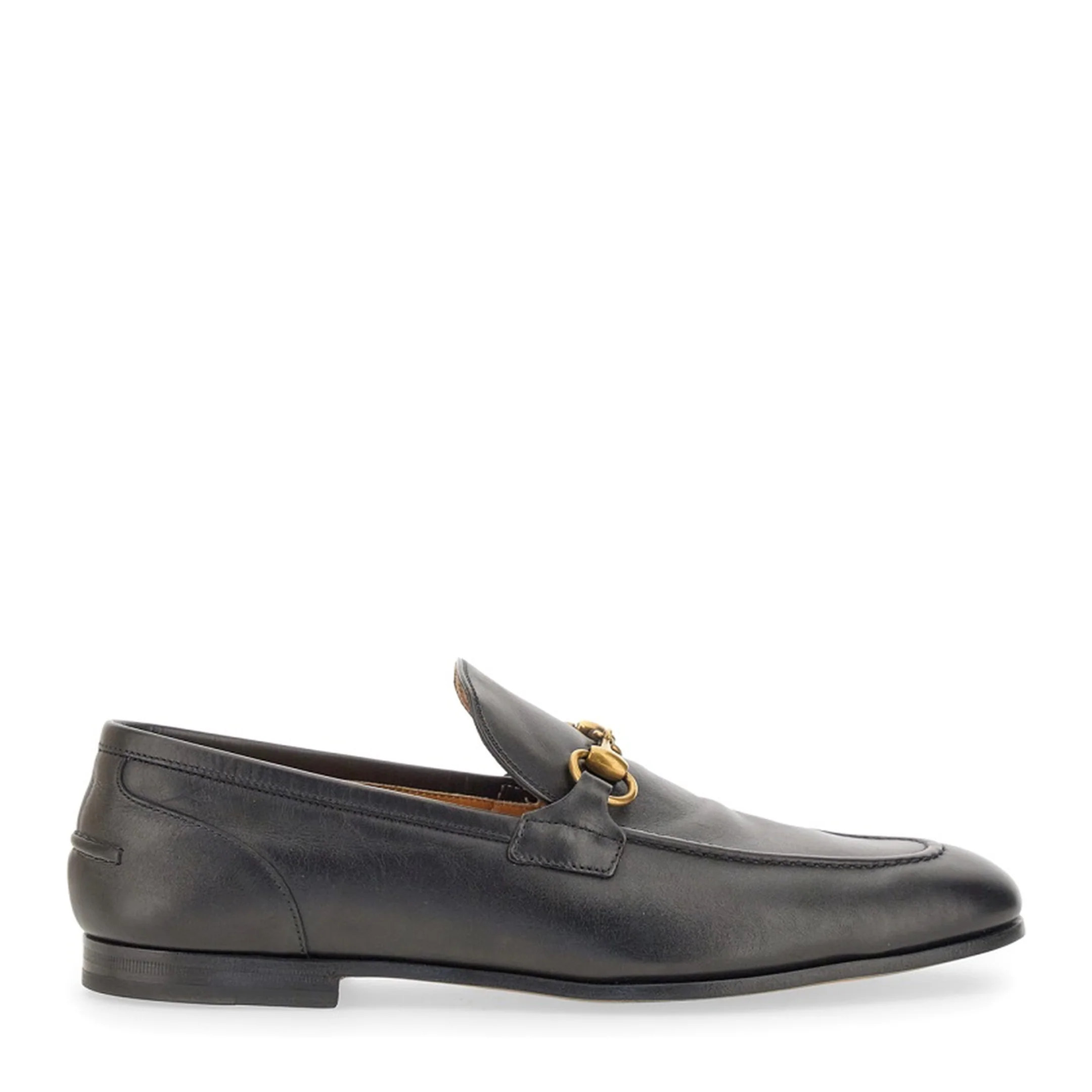 Black Leather Jordaan Loafer - Image 6