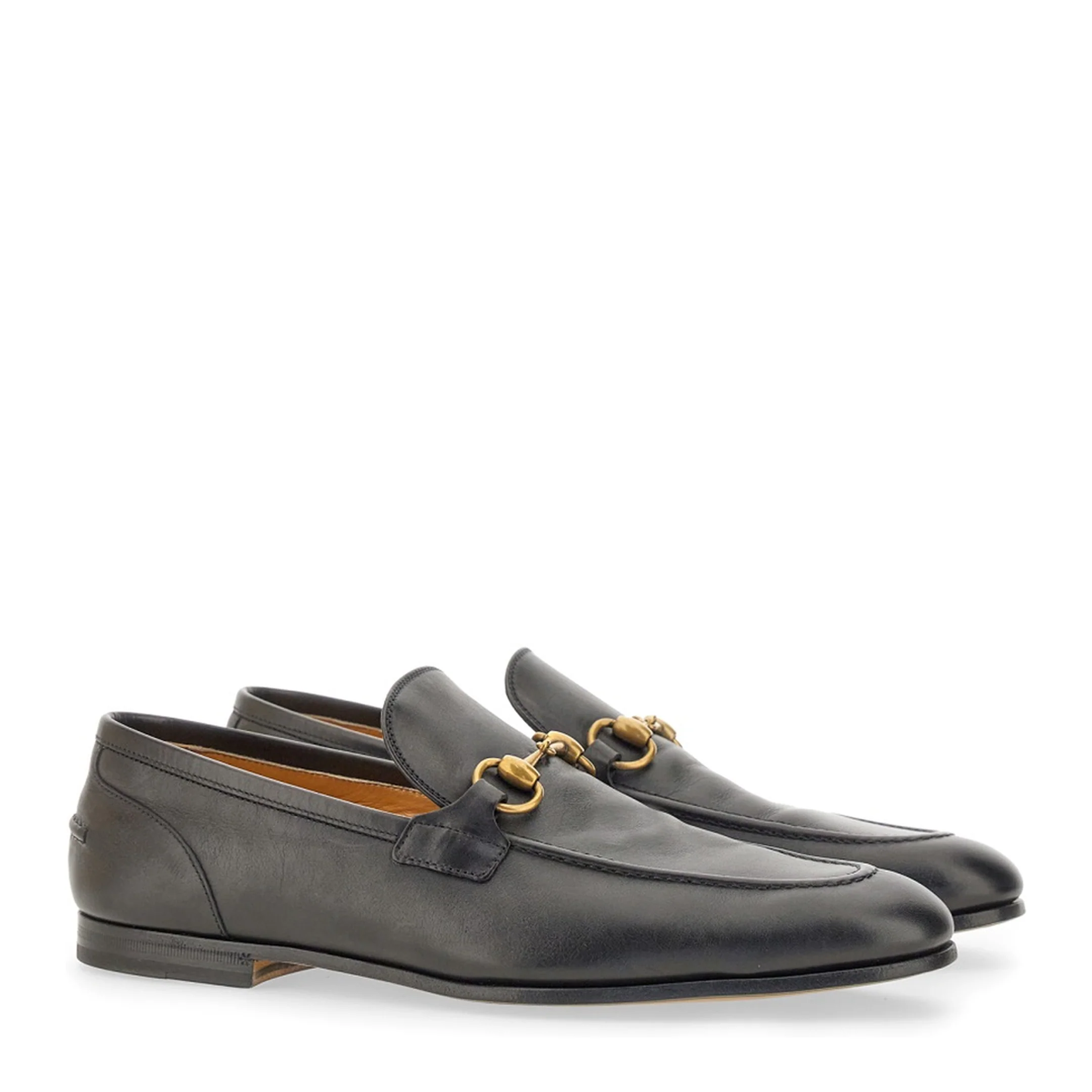 Black Leather Jordaan Loafer - Image 8