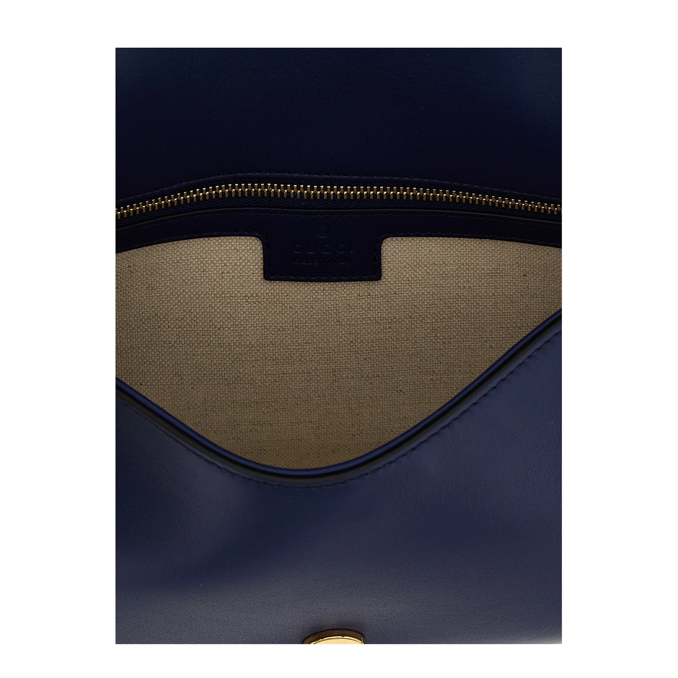 Blondie Medium Top Handle Bag in Blue Leather - Image 3