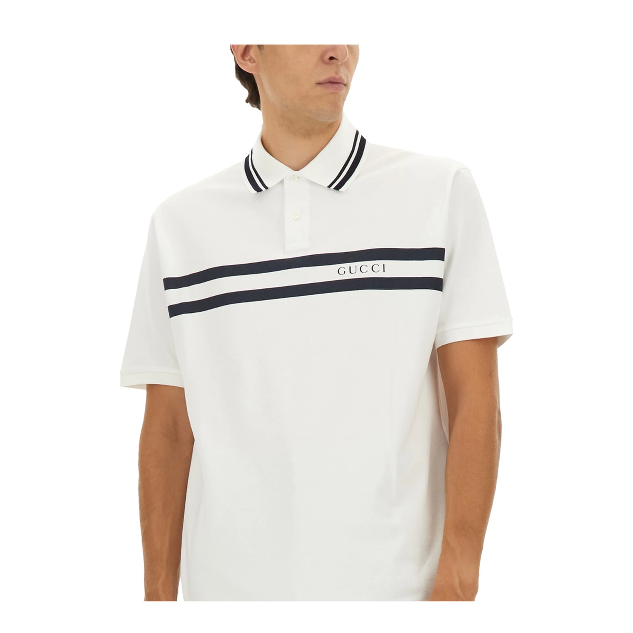 Cotton Pique Polo Shirt - Image 4