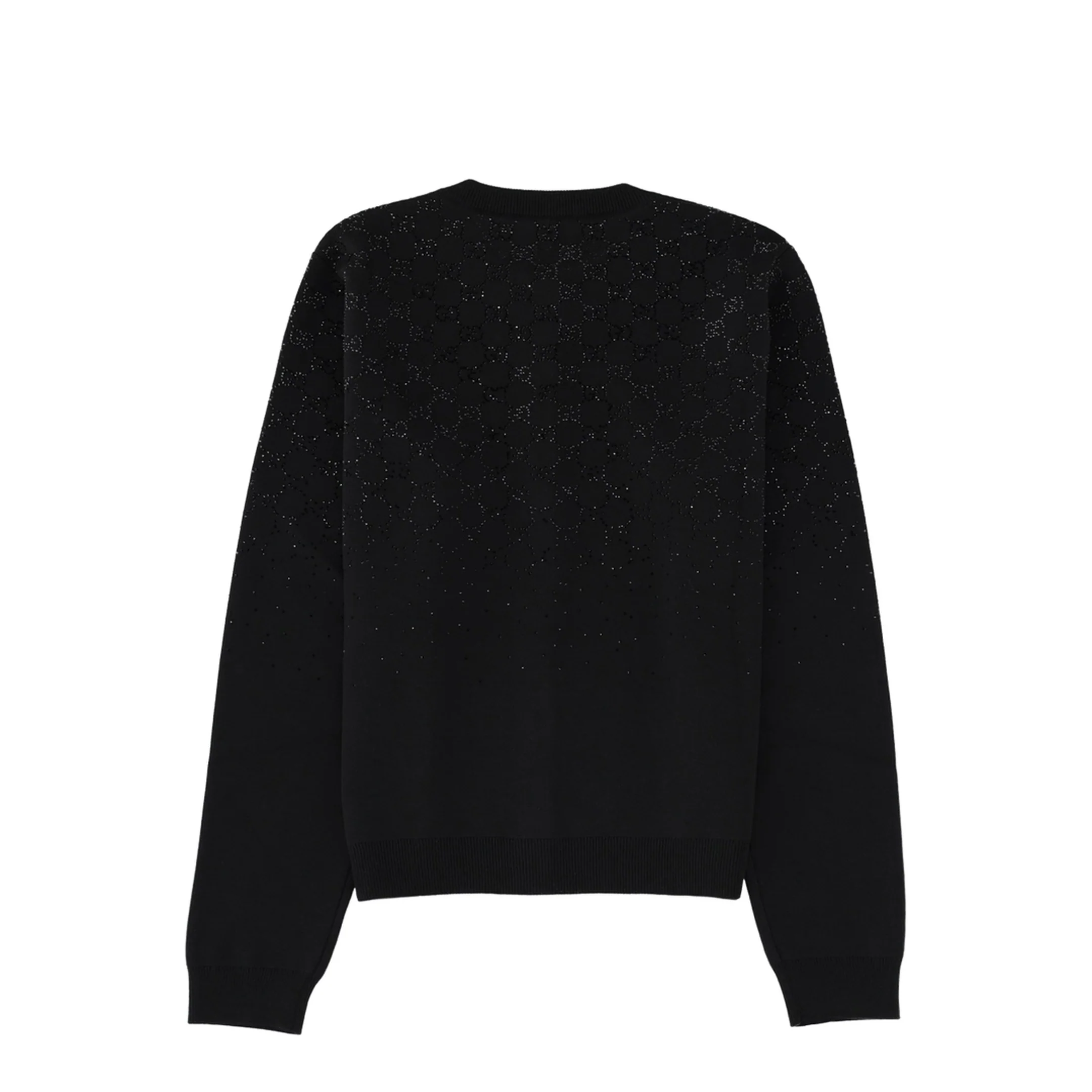 Fine Wool Cardigan with Crystals - Image 3