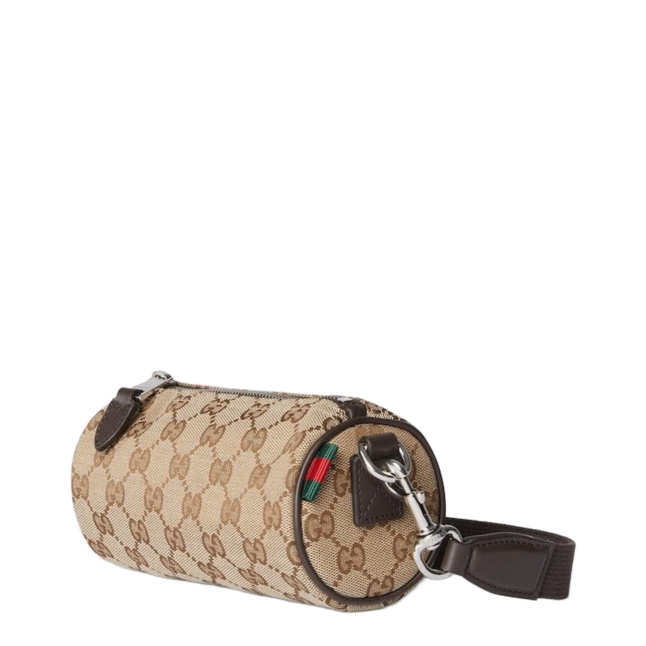 GG Canvas Mini Cylinder Bag - Image 4