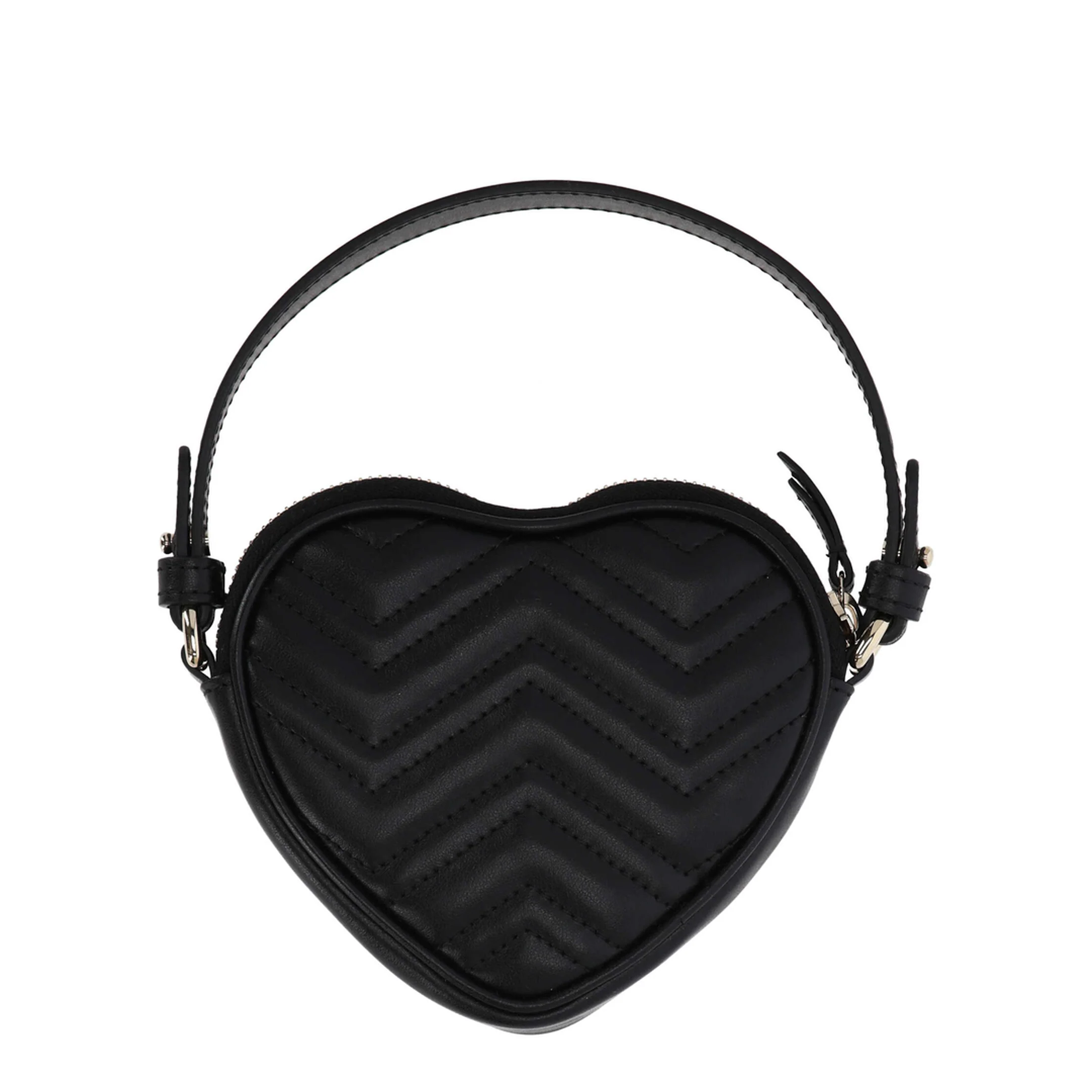 GG Marmont Mini Leather Handbag - Black - Image 2