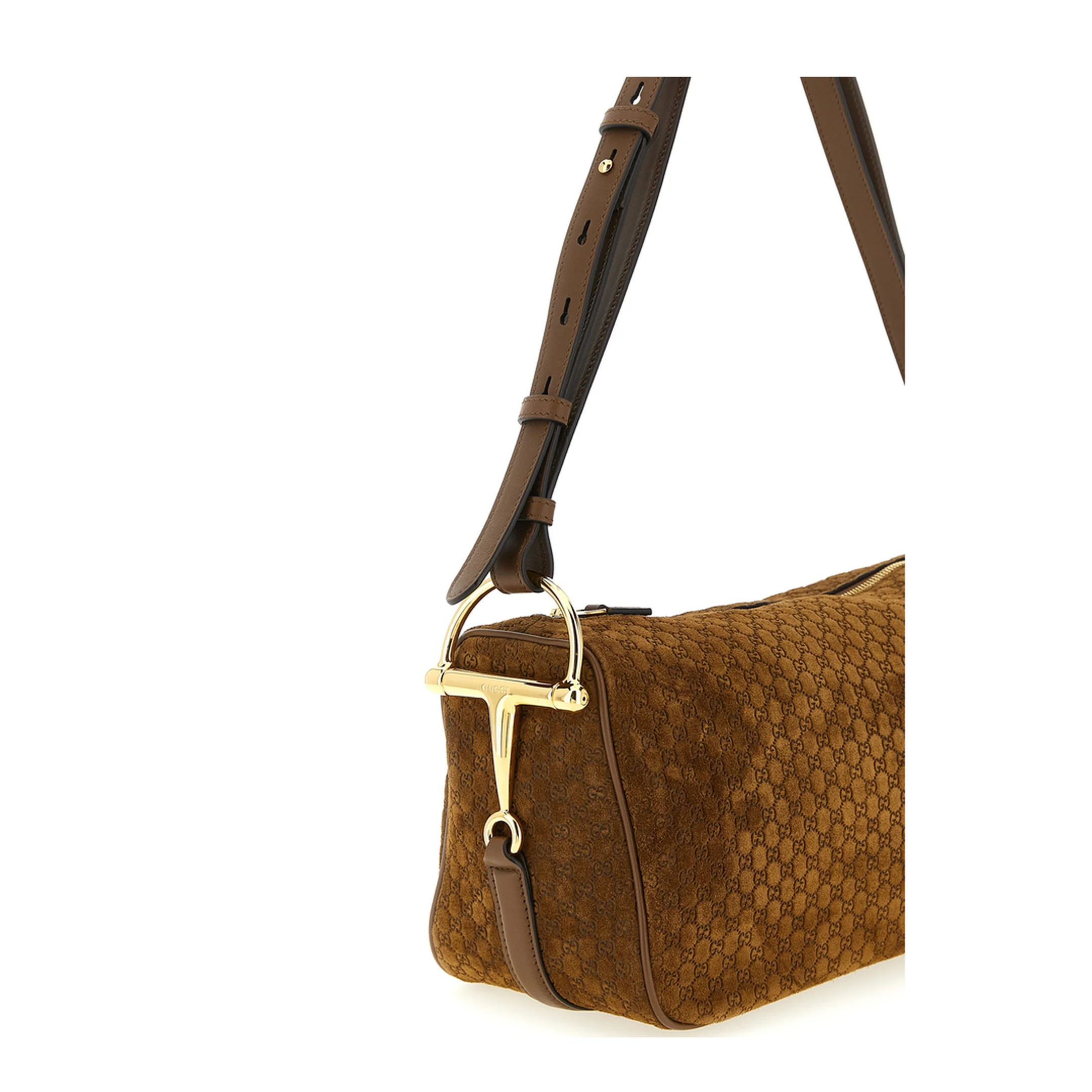 Half Horsebit Medium Shoulder Bag - Image 3