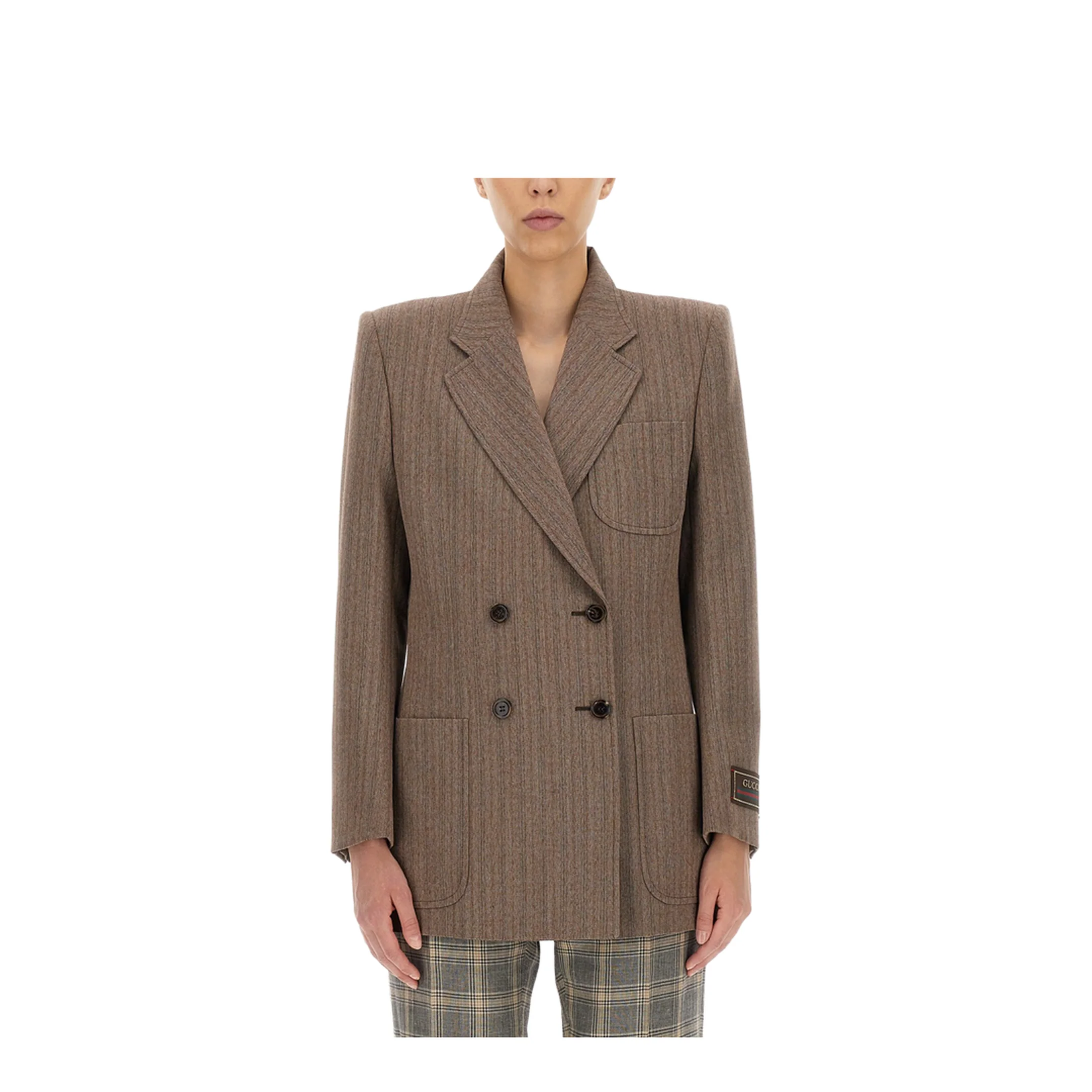 Herringbone Wool Jacket