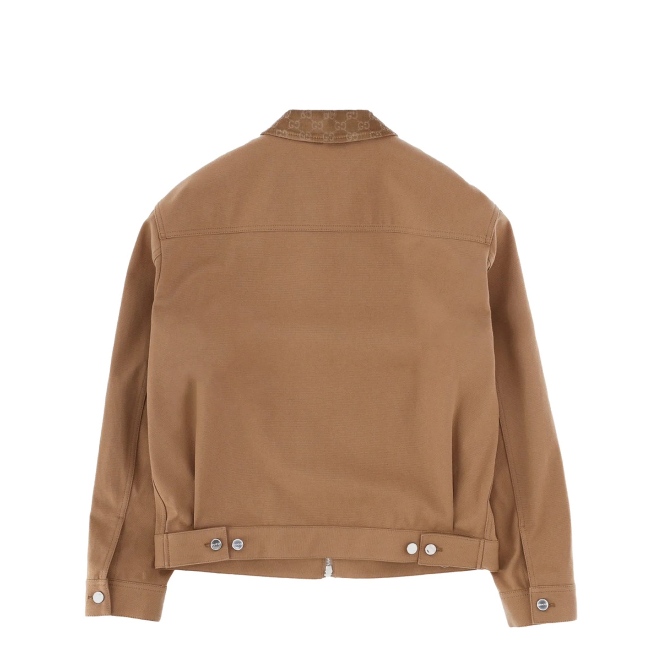 Jacket with Zipper and Collar - Image 5