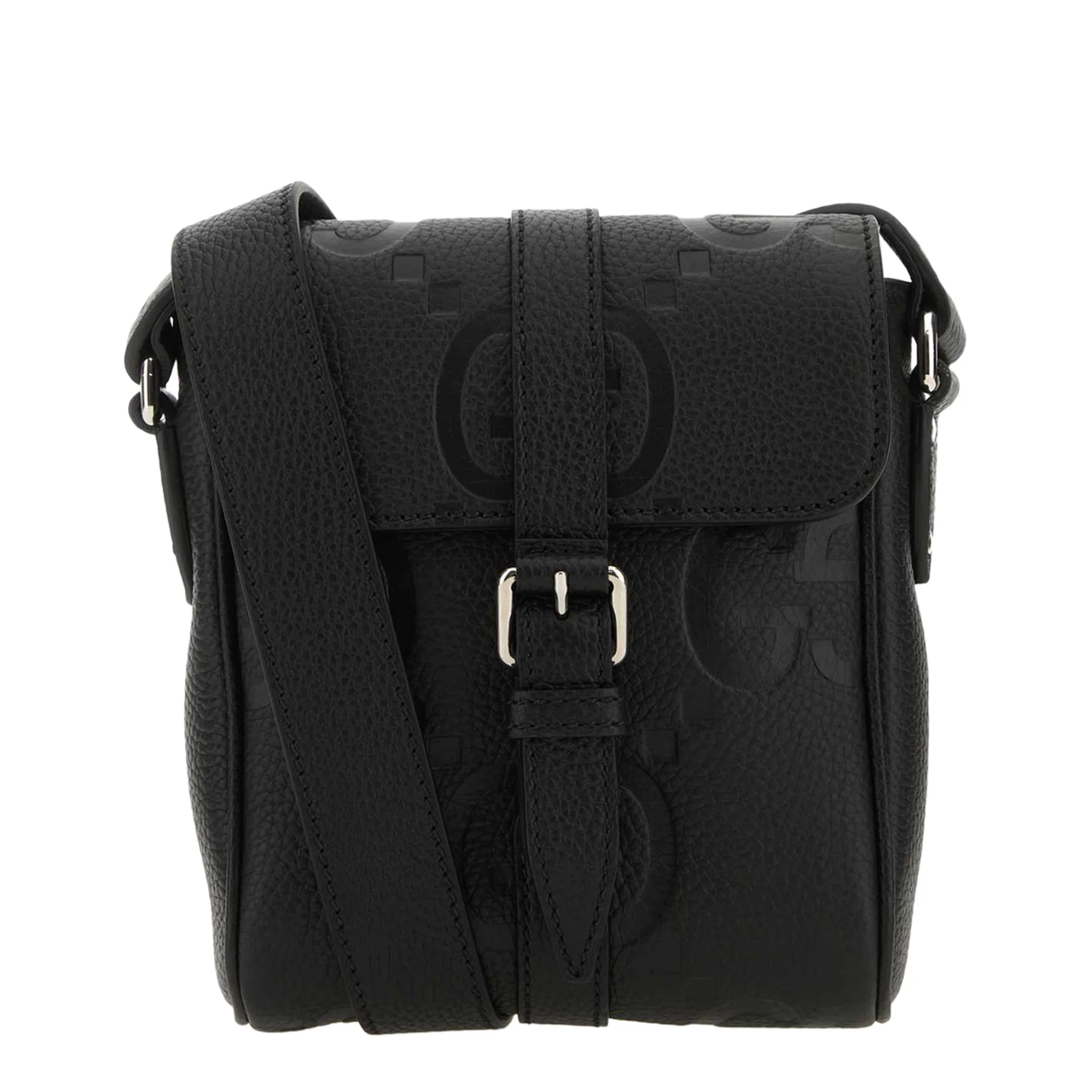 Jumbo Small Shoulder Bag in Black - Image 3