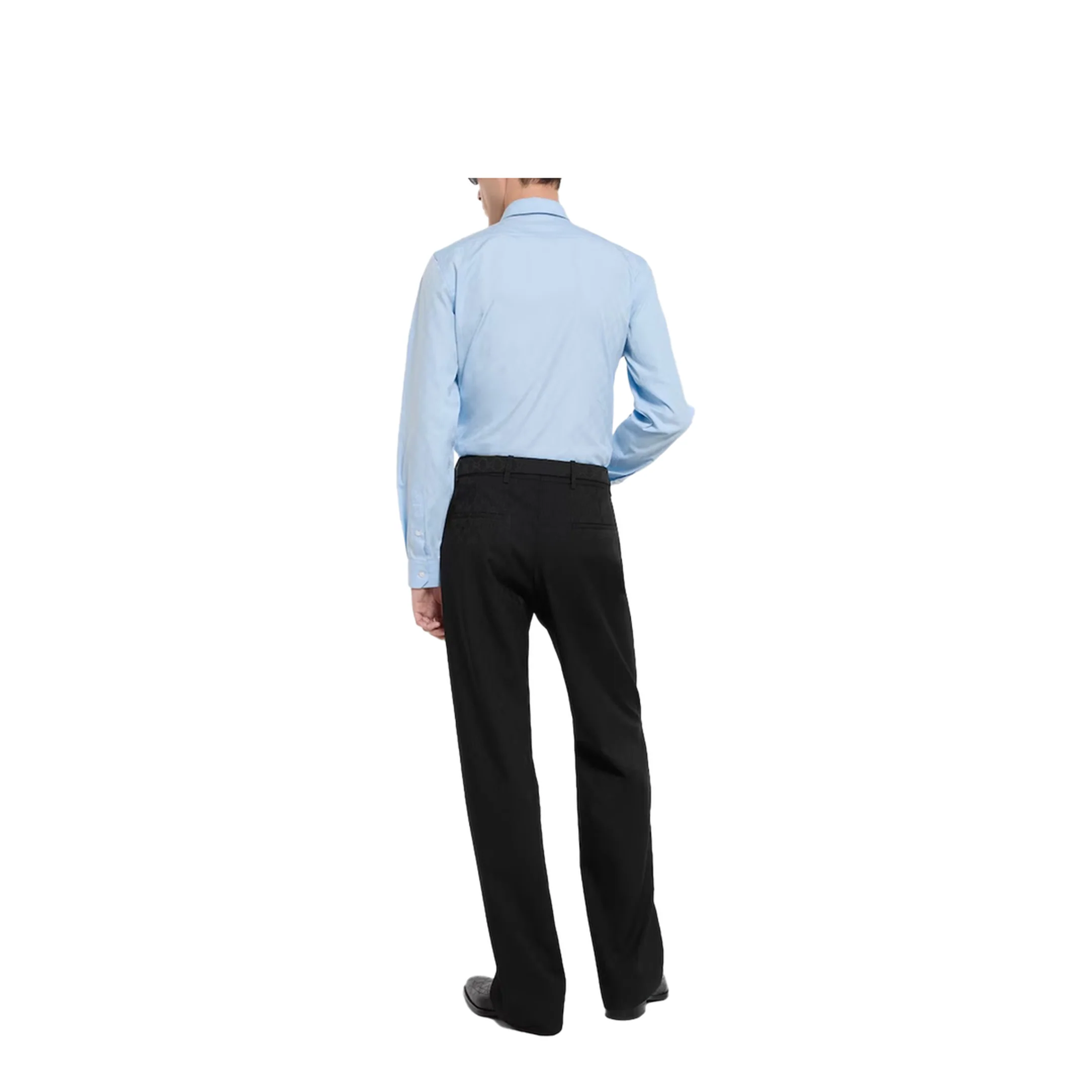 Light Blue Poplin Shirt - Image 2