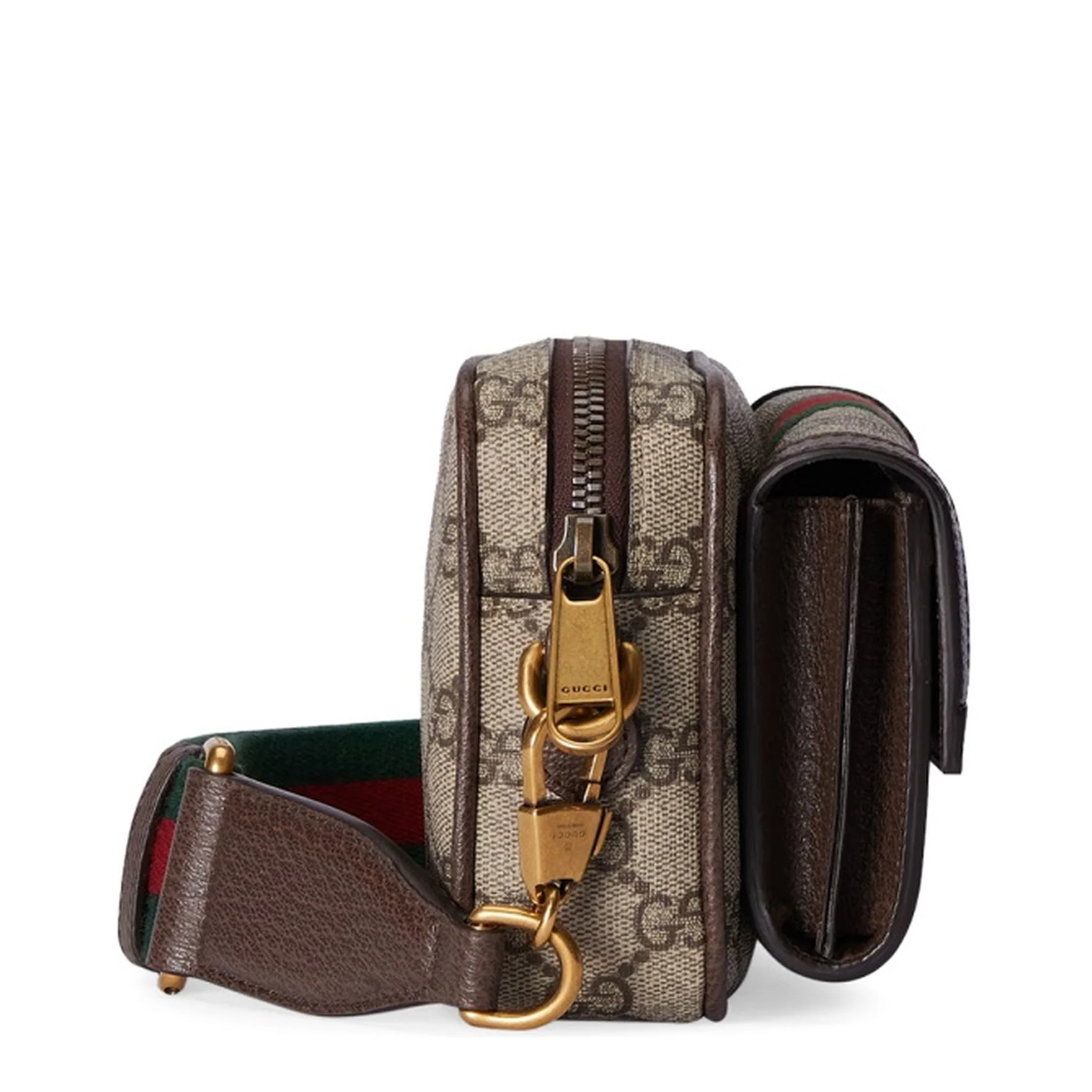 Ophidia Mini Canvas Bag - Beige - Image 8