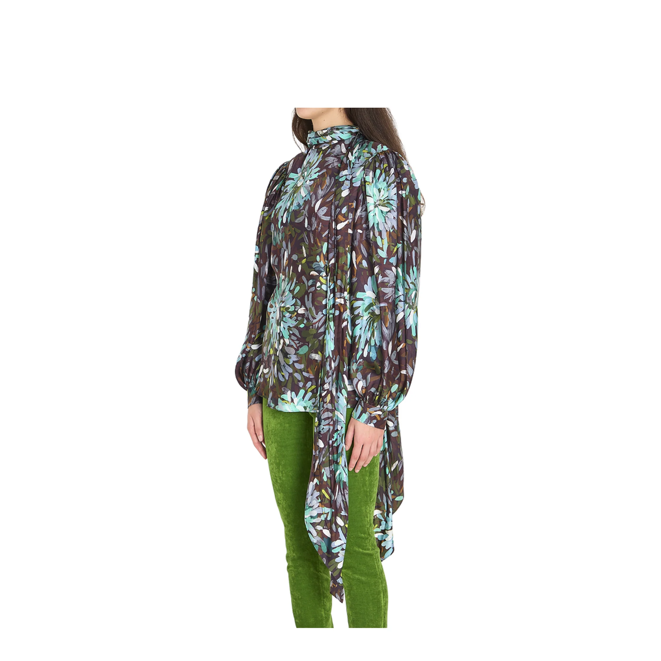 Printed Silk Twill Shirt - Image 2