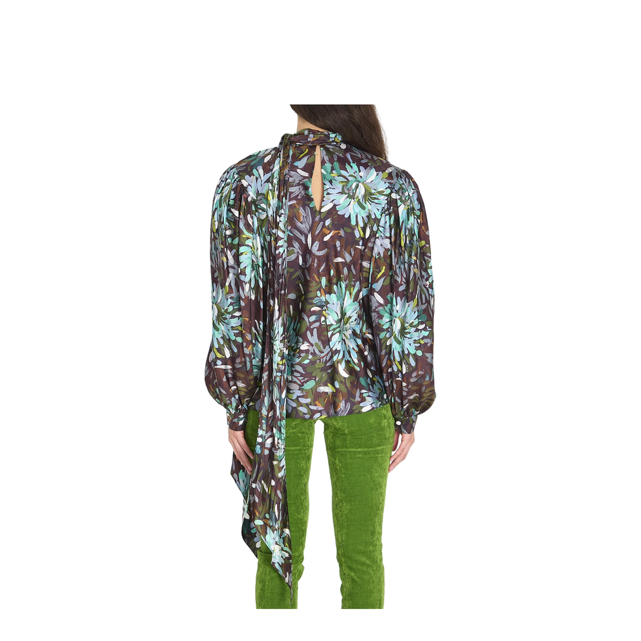 Printed Silk Twill Shirt - Image 4