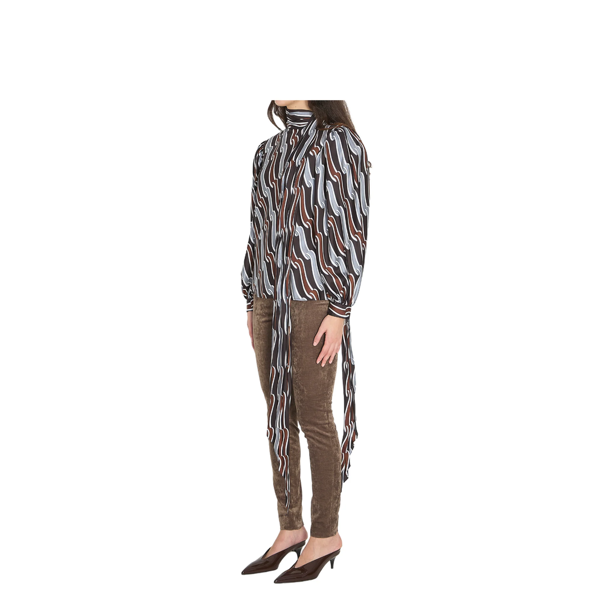 Printed Silk Twill Shirt - Image 2