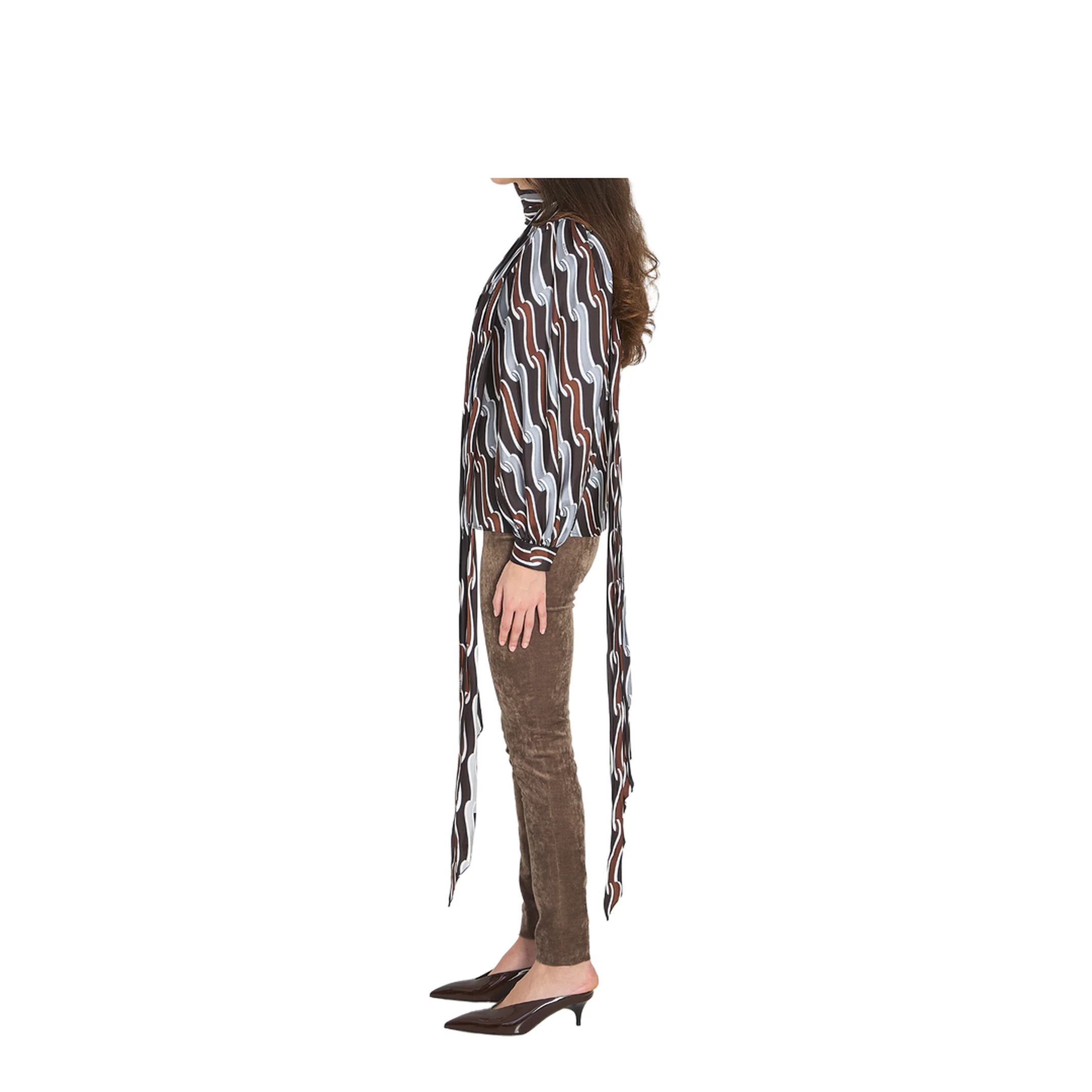 Printed Silk Twill Shirt - Image 3
