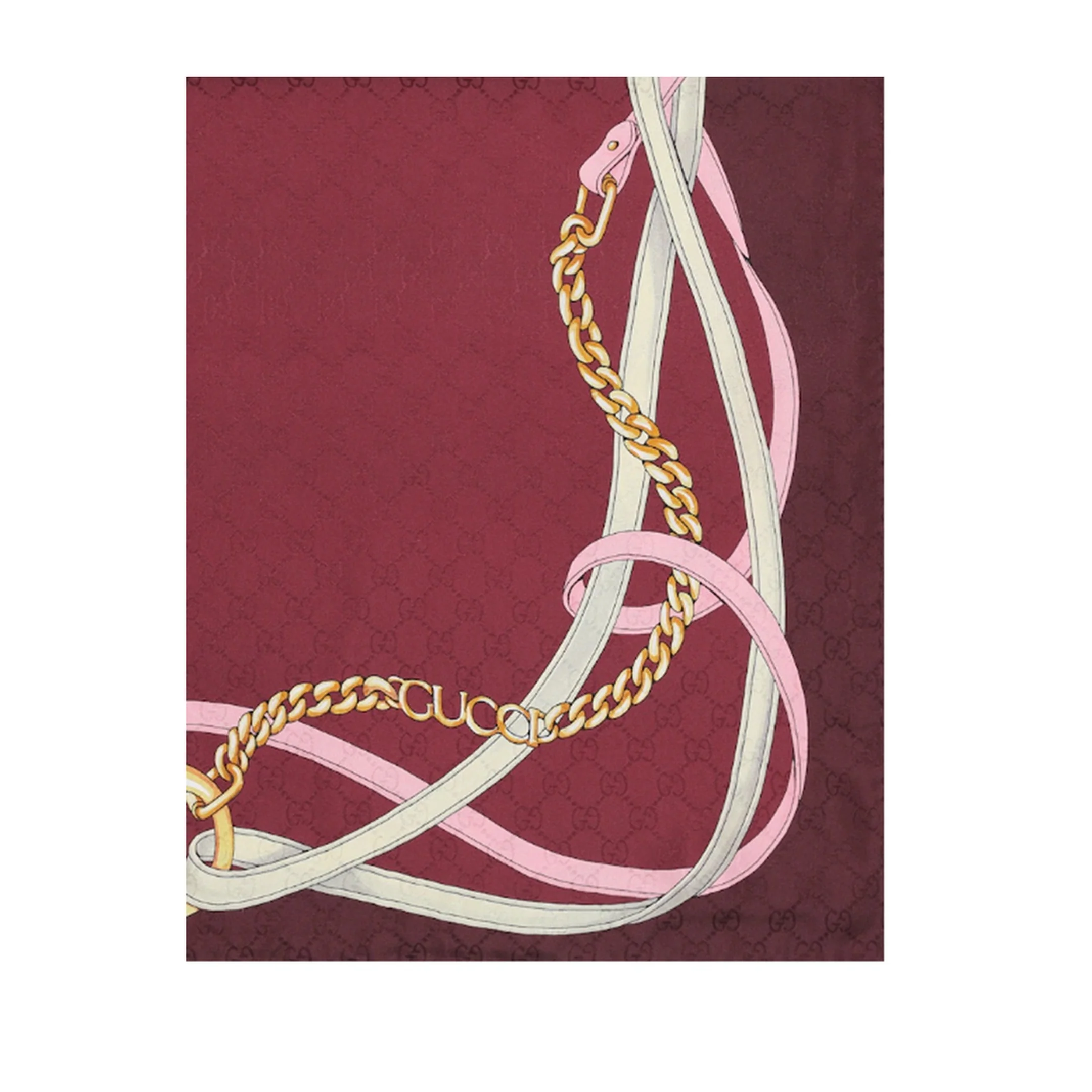Printed Silk Yoke - Image 2