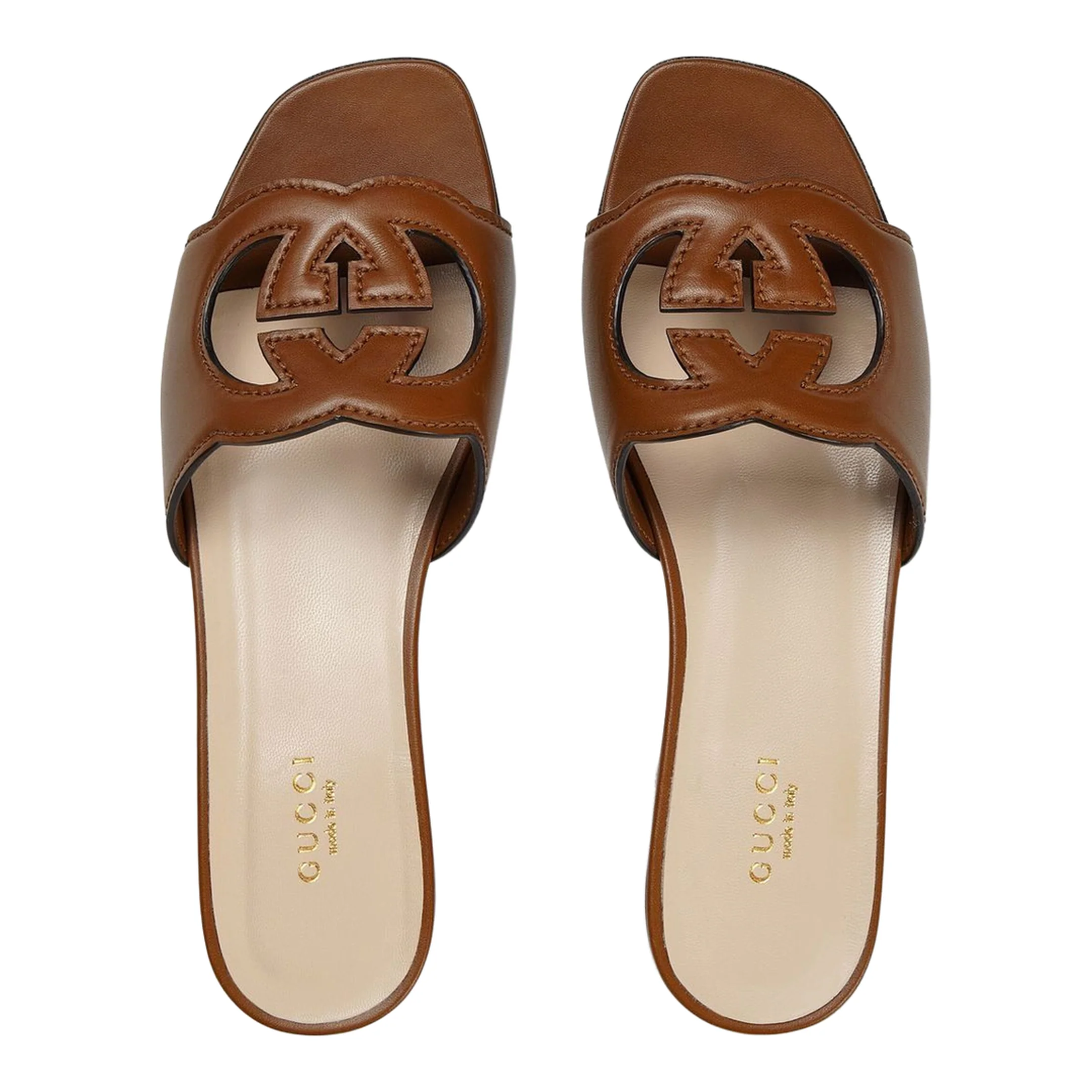 Sandals Leather Brown - Image 2