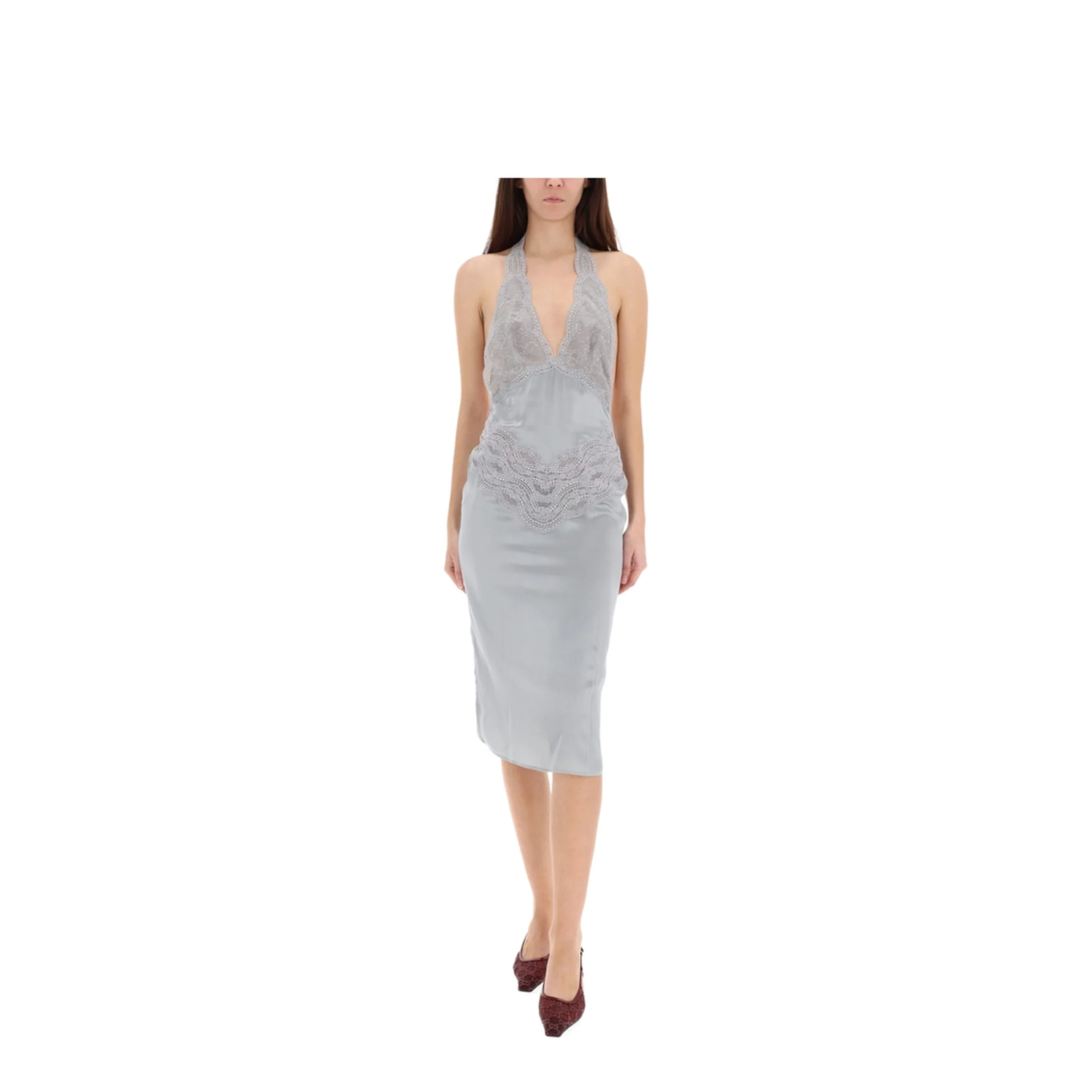 Silk Satin Dress - Image 2