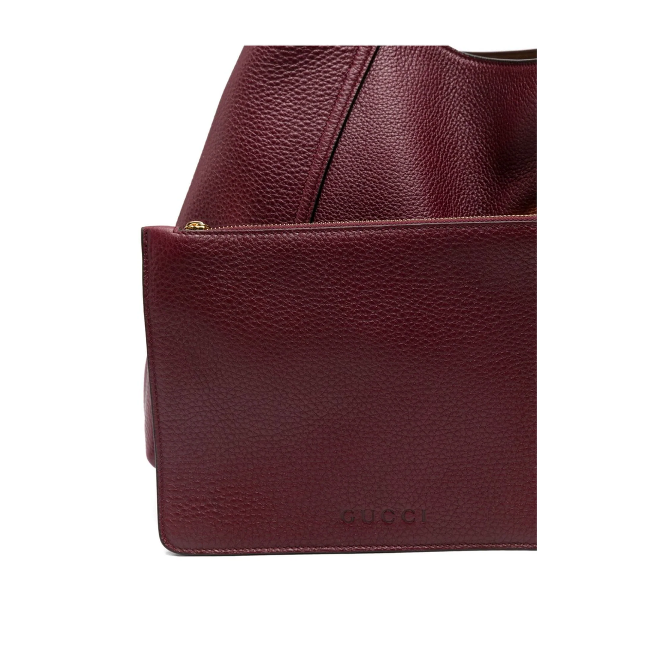 Softbit Maxi Leather Shoulder Bags - Red - Image 4
