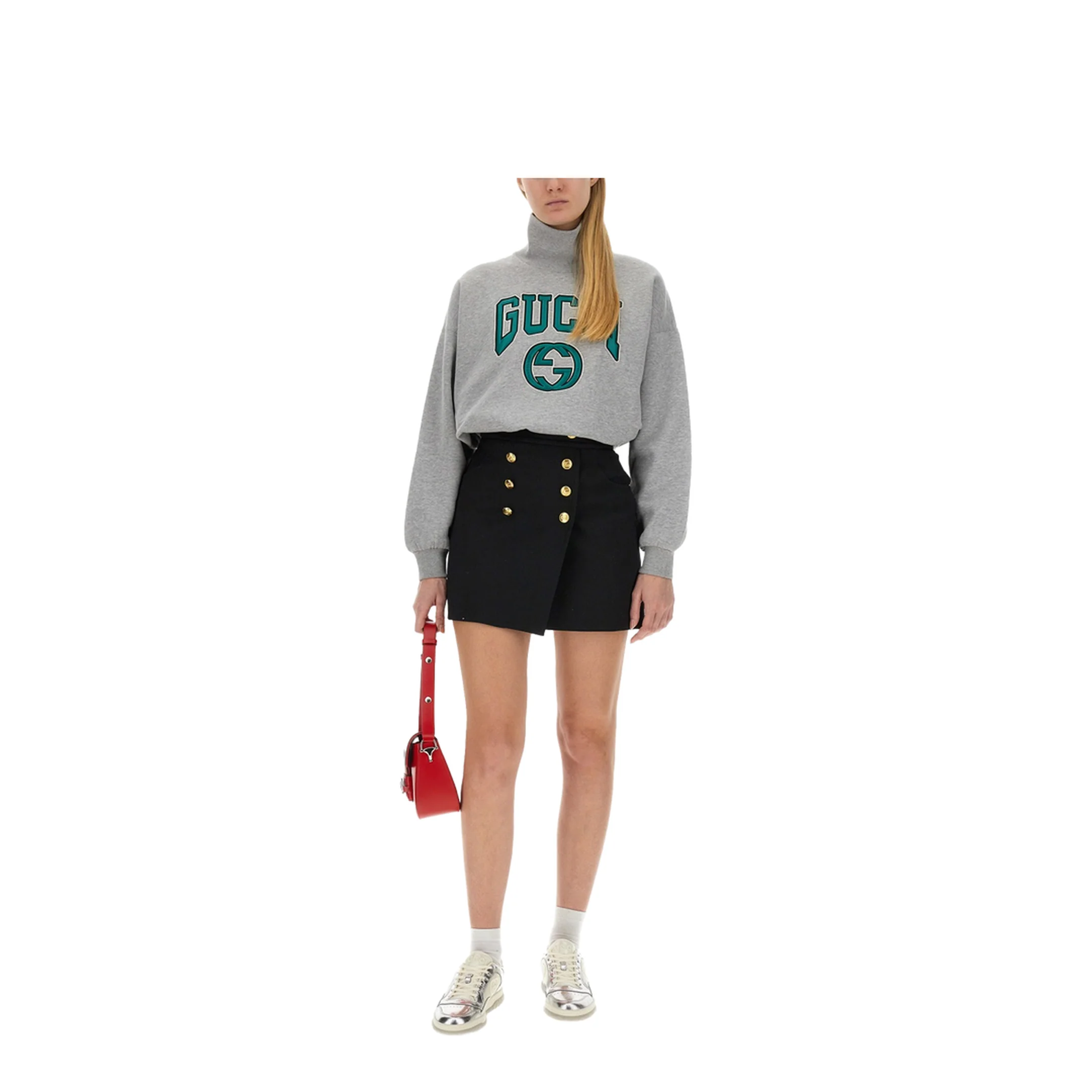 Sweatshirt with Embroidery - Image 2