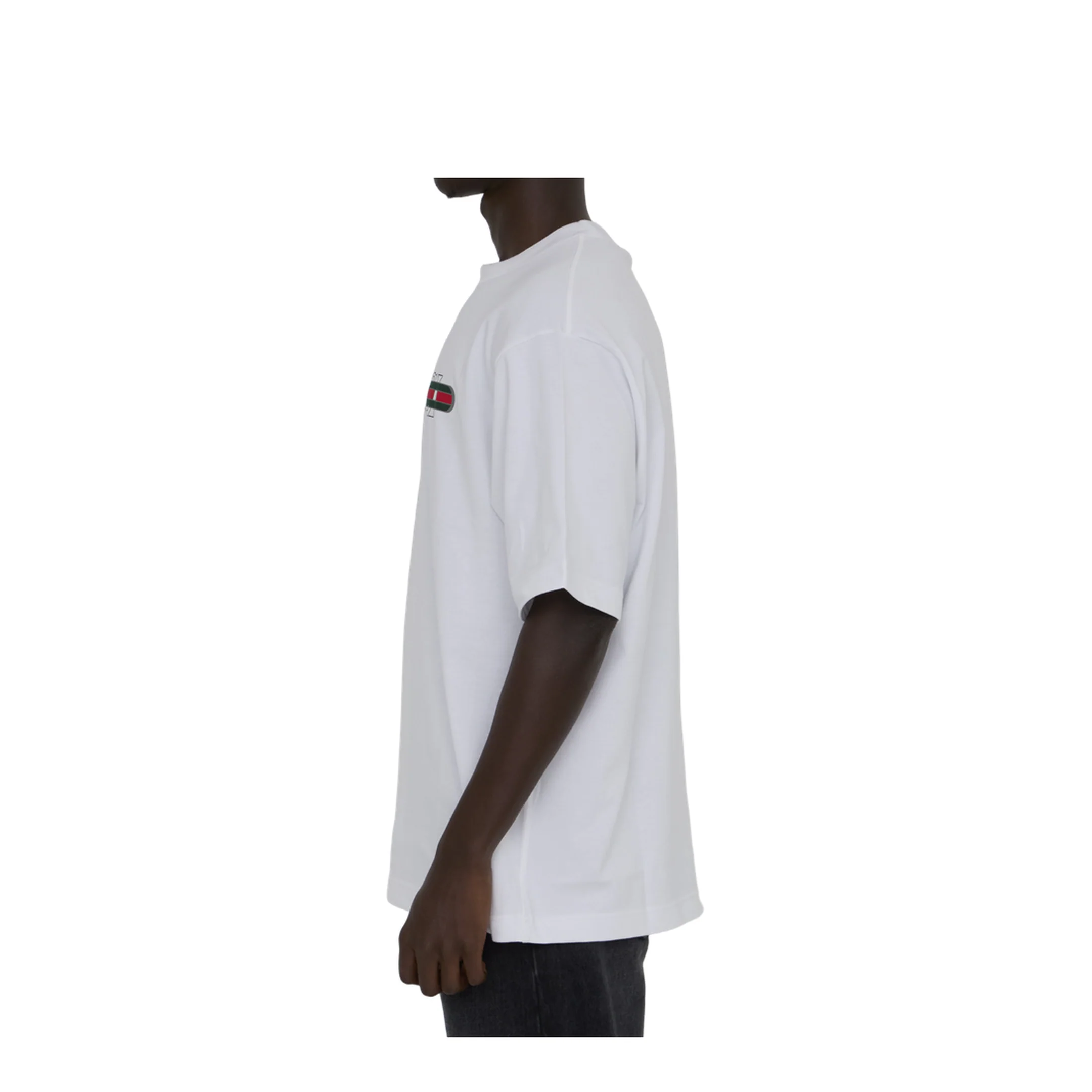 T-Shirt in Cotton with Logo Print - Image 3
