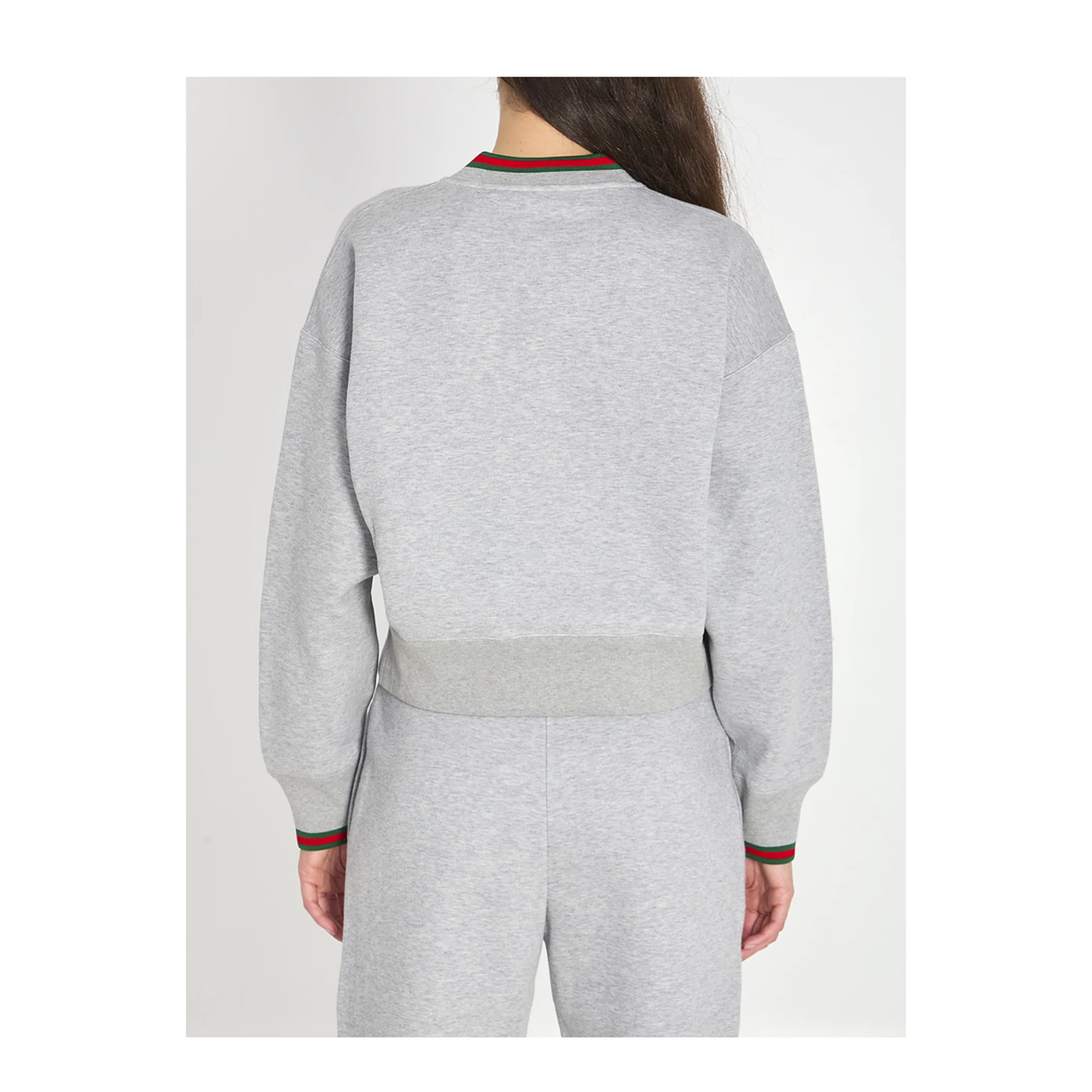 Web Cotton Jersey Sweatshirt - Image 4