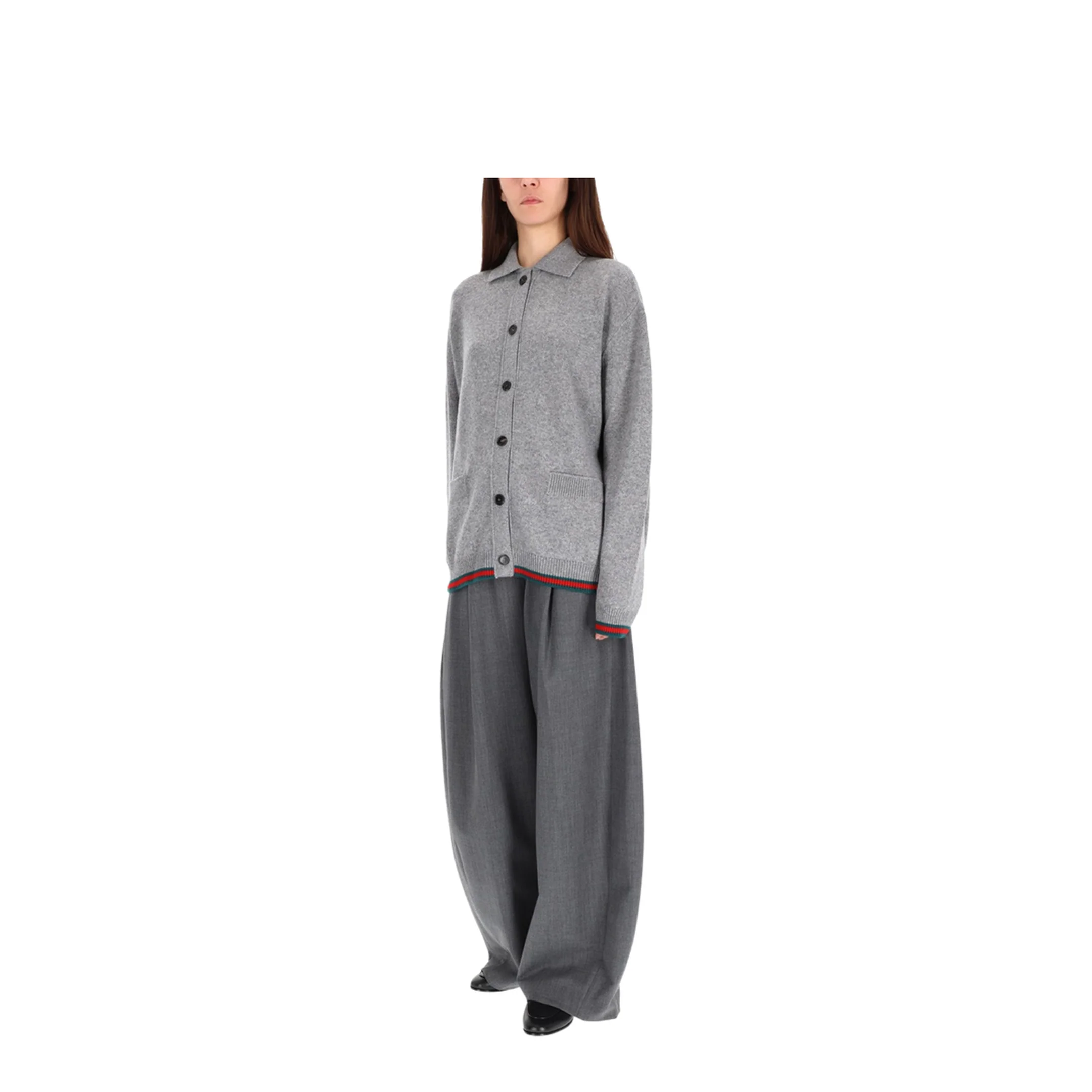 Wool and Cashmere Cardigan - Image 2