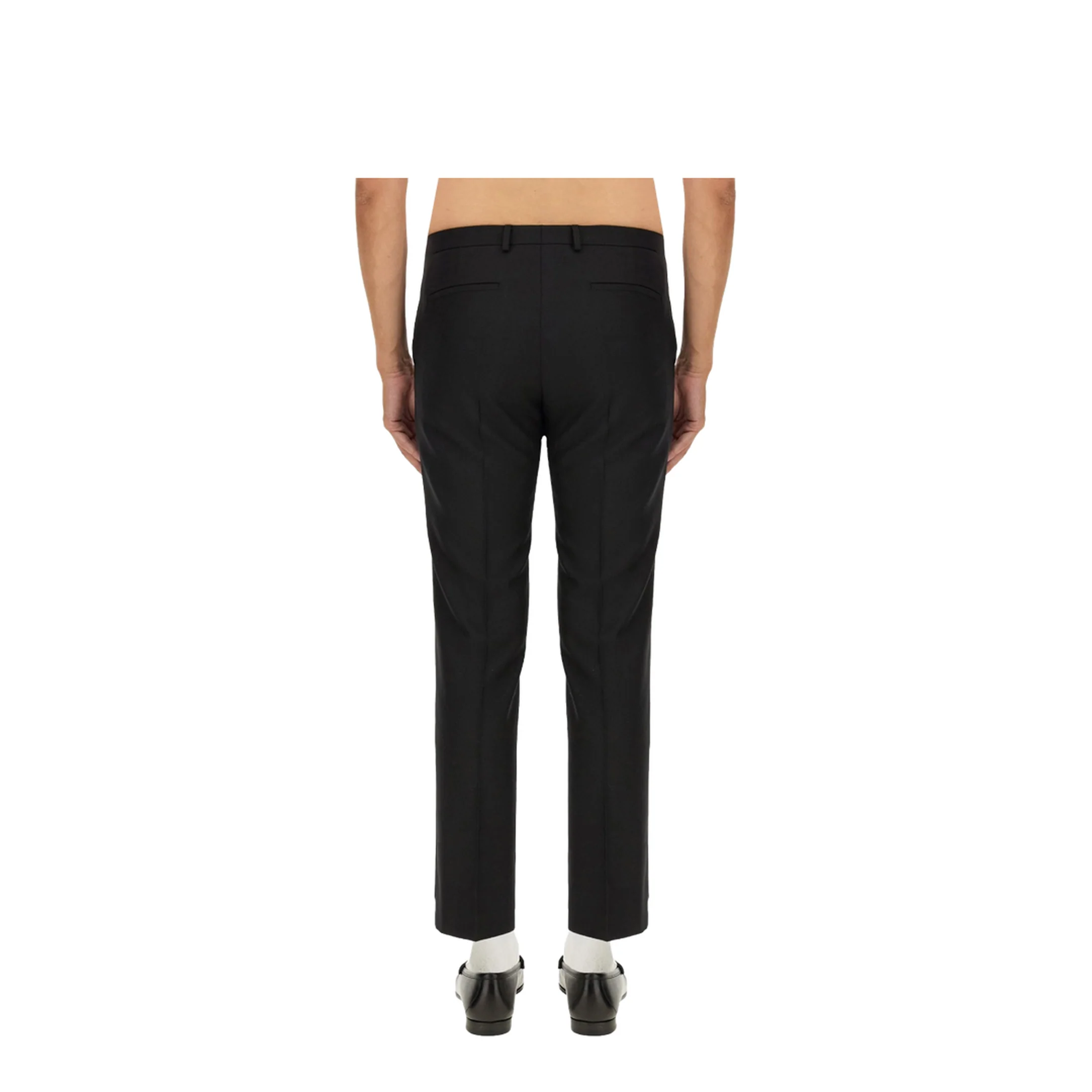 Wool Blend Twill Pants - Image 4