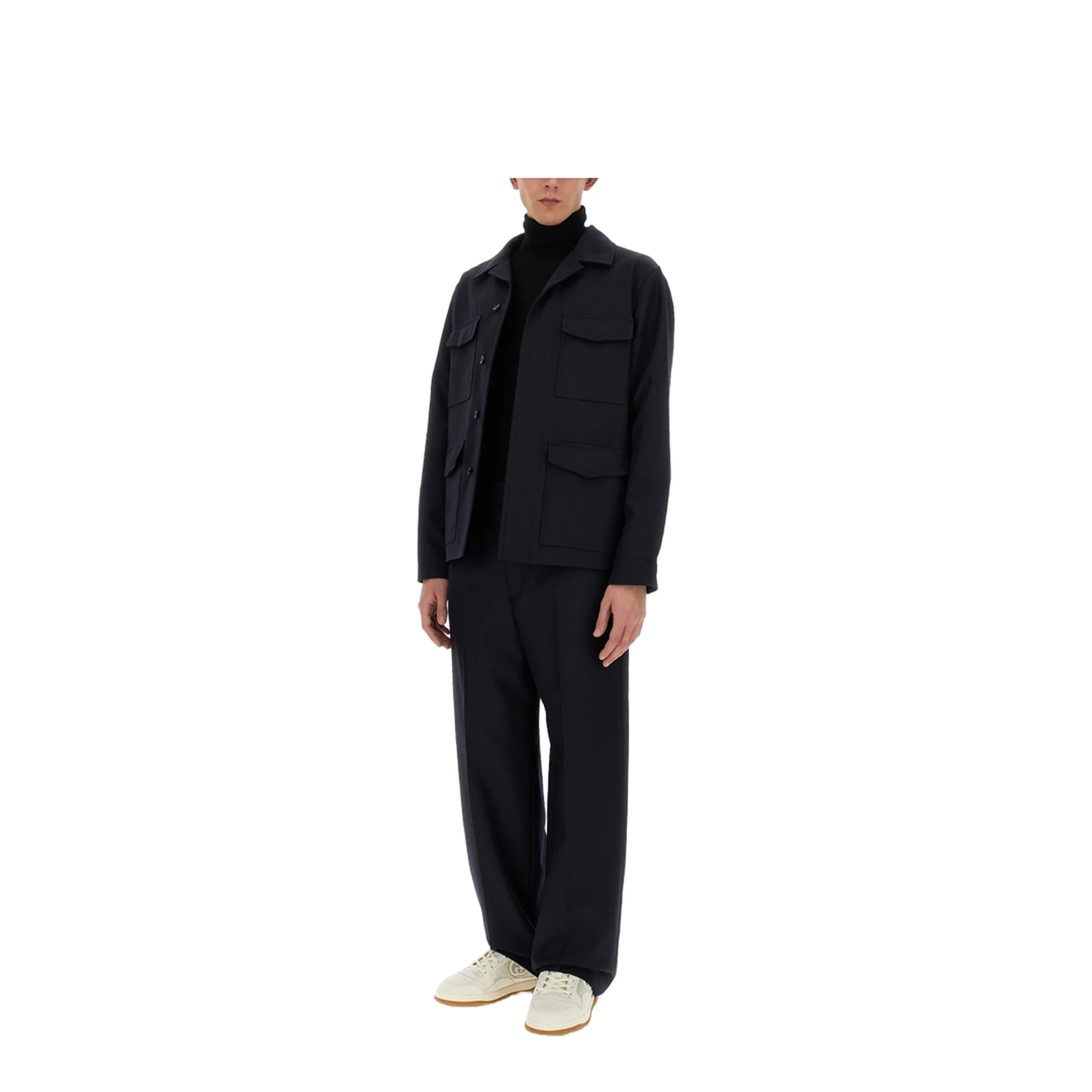 Wool Twill Jogging Pants - Image 2