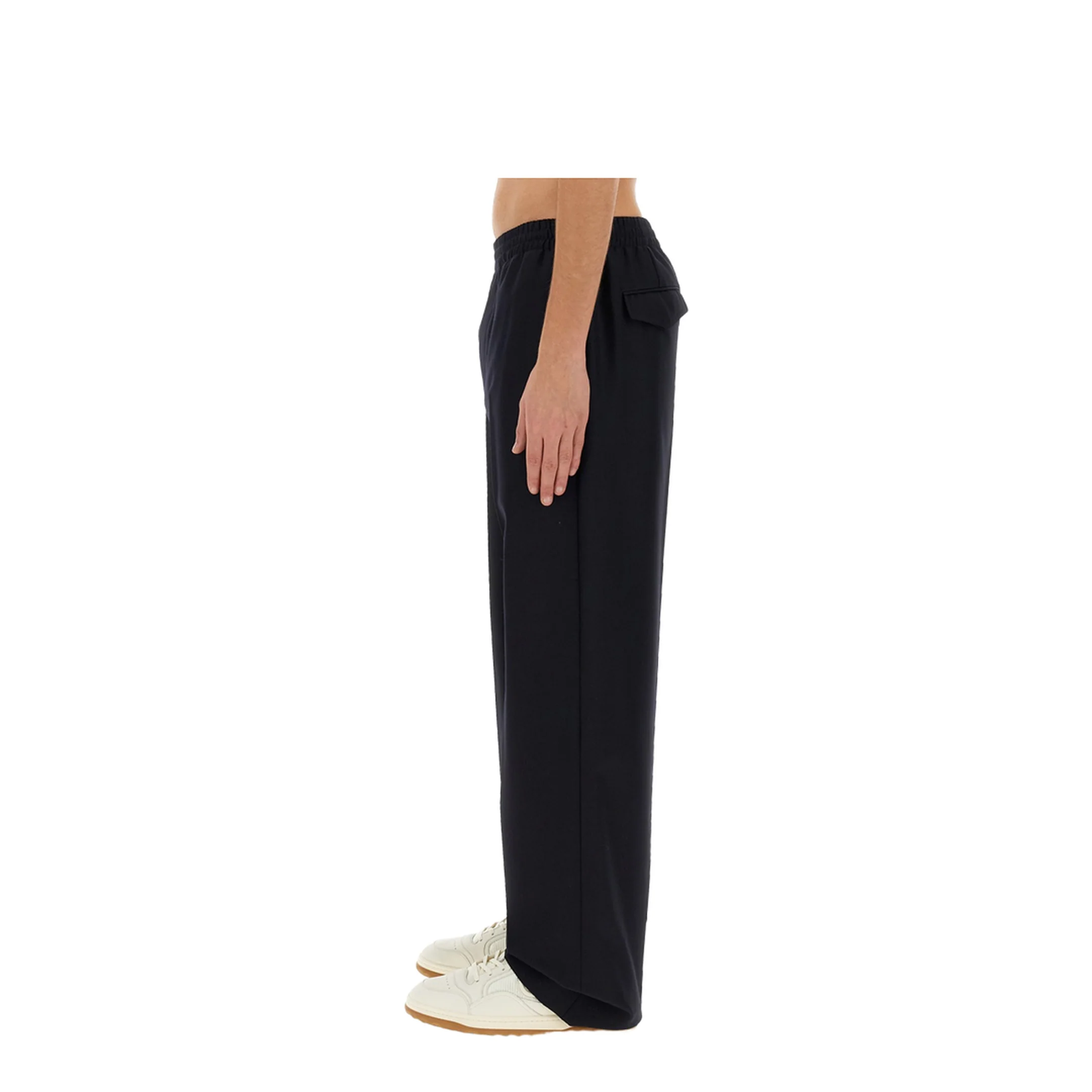 Wool Twill Jogging Pants - Image 4