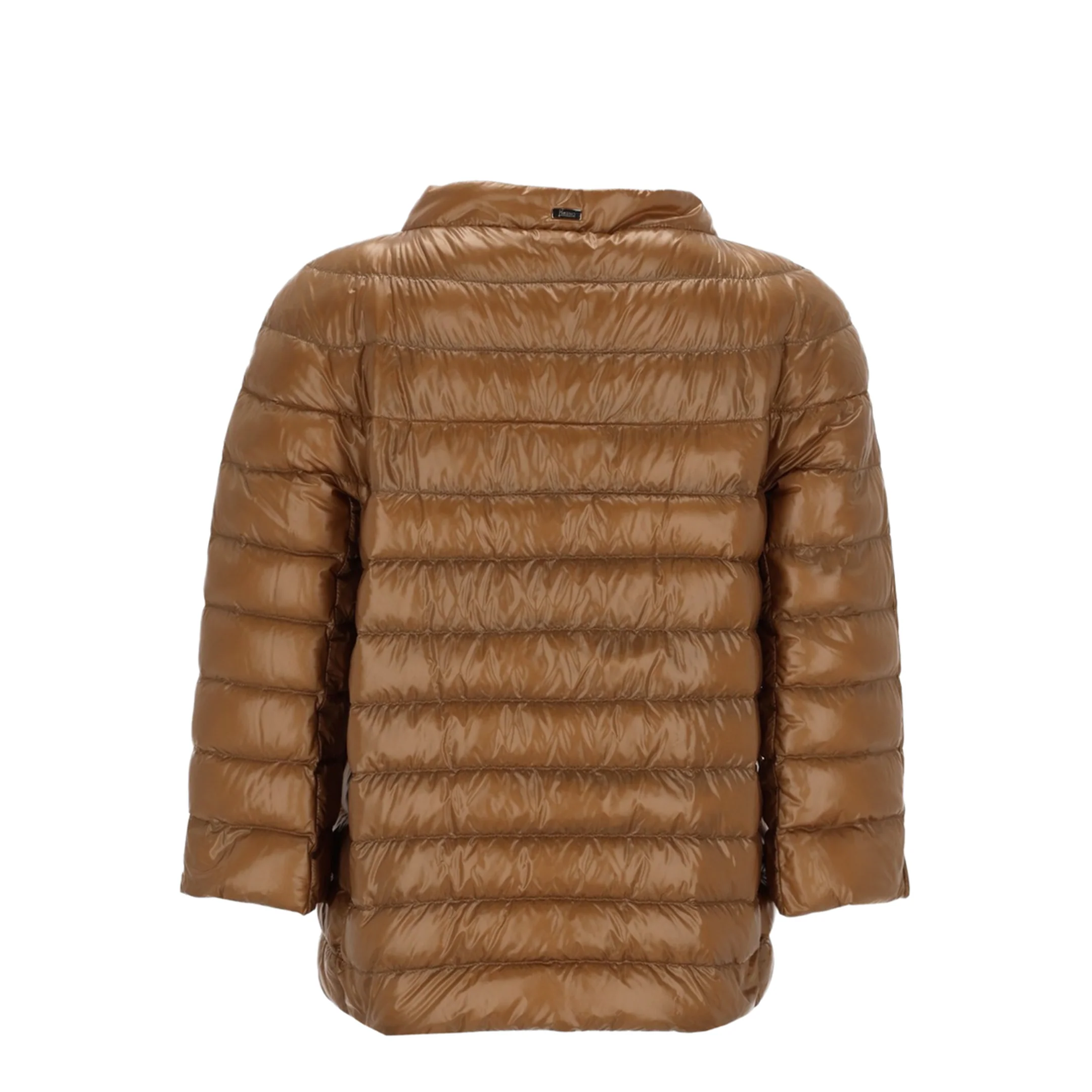 Cropped Padded Down Jacket - Image 2