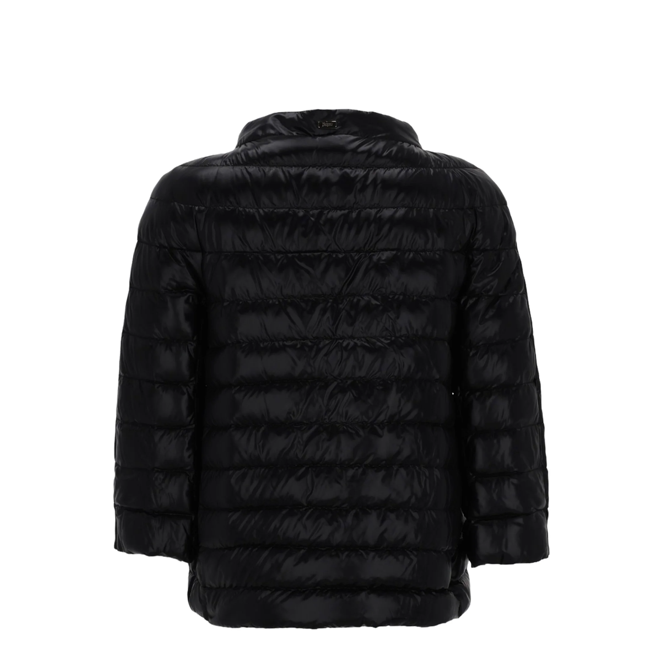 Cropped Padded Down Jacket - Image 2