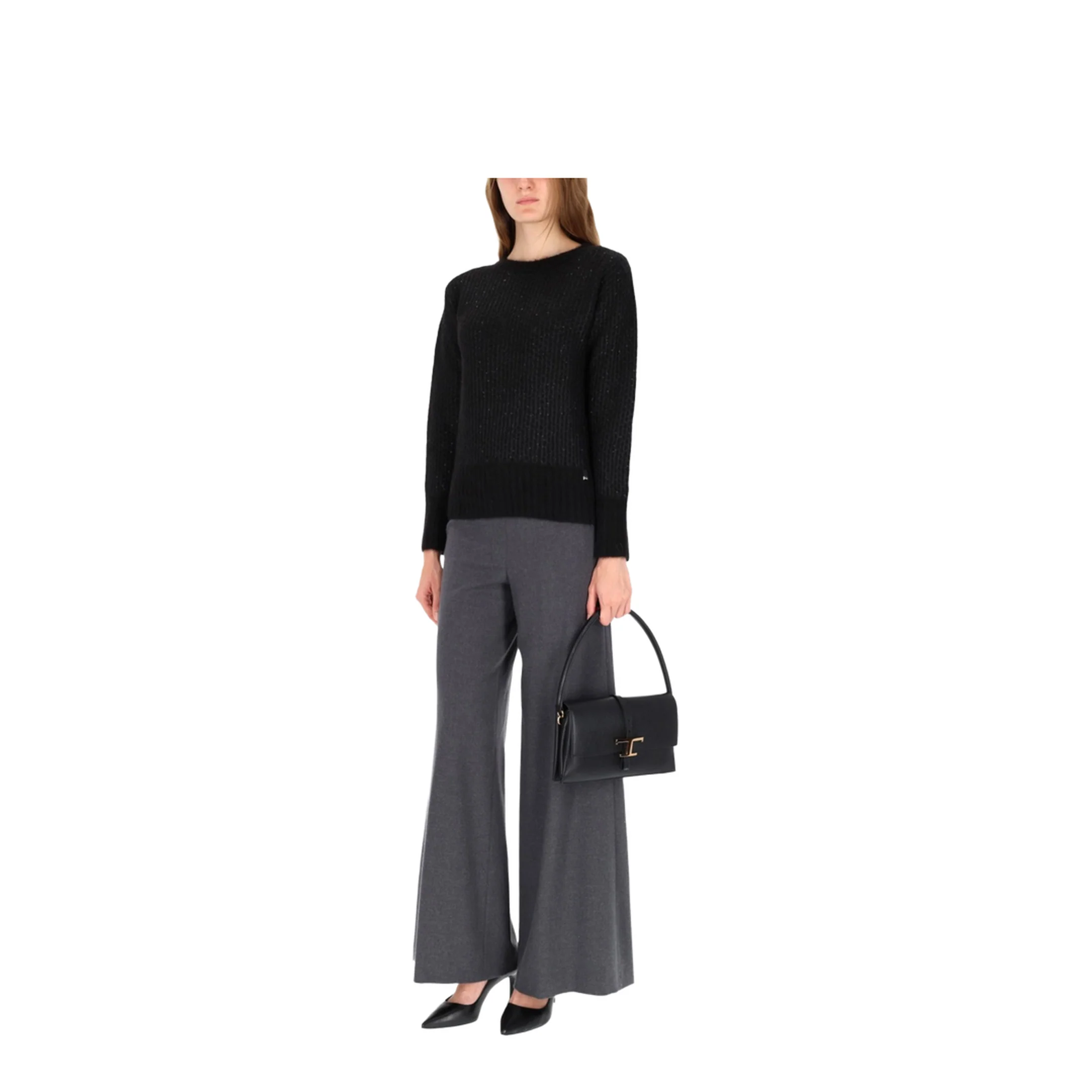 Metallic Effect Sequin Jersey - Image 2